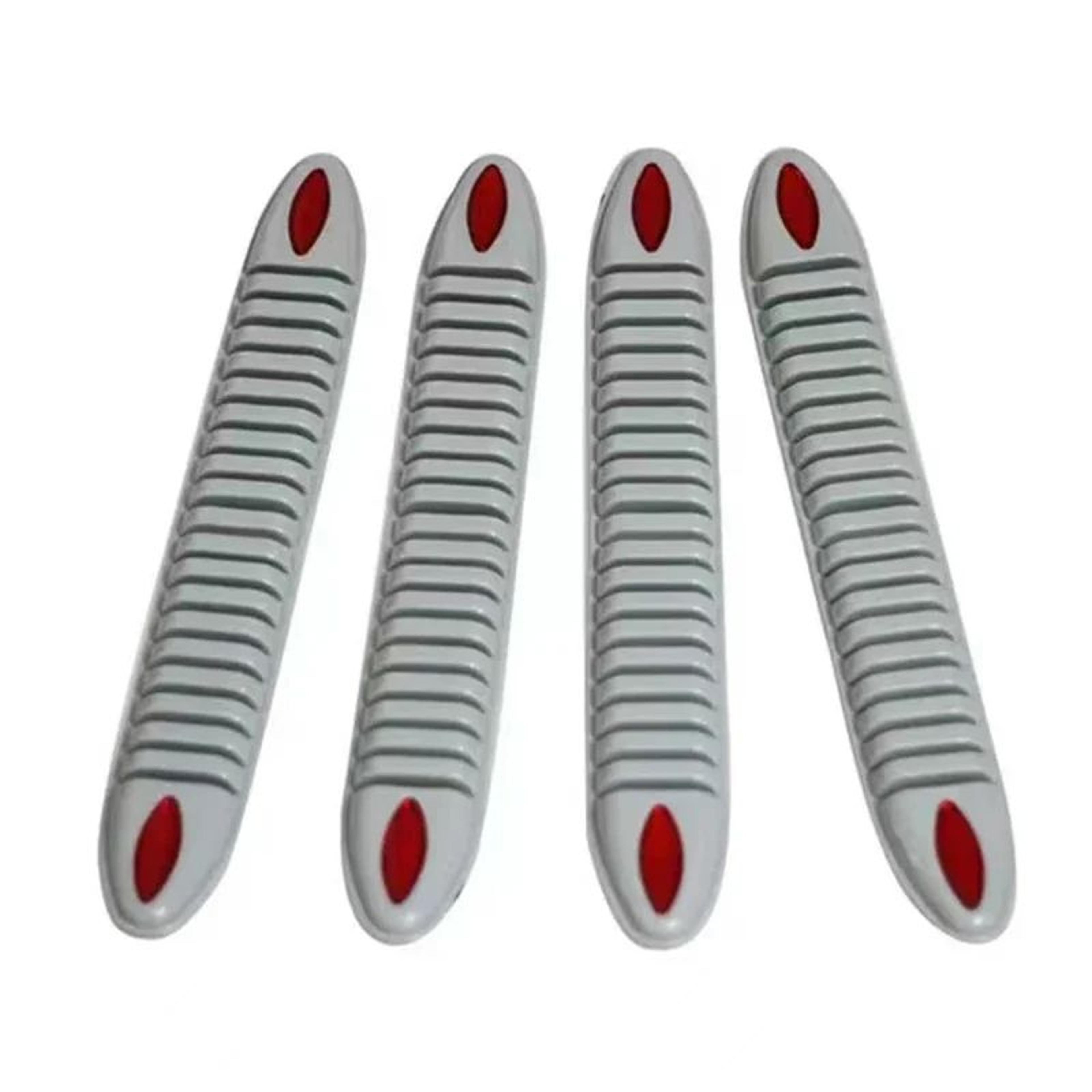 Universal Rubber Bumper Protector Guard Strip Set 16