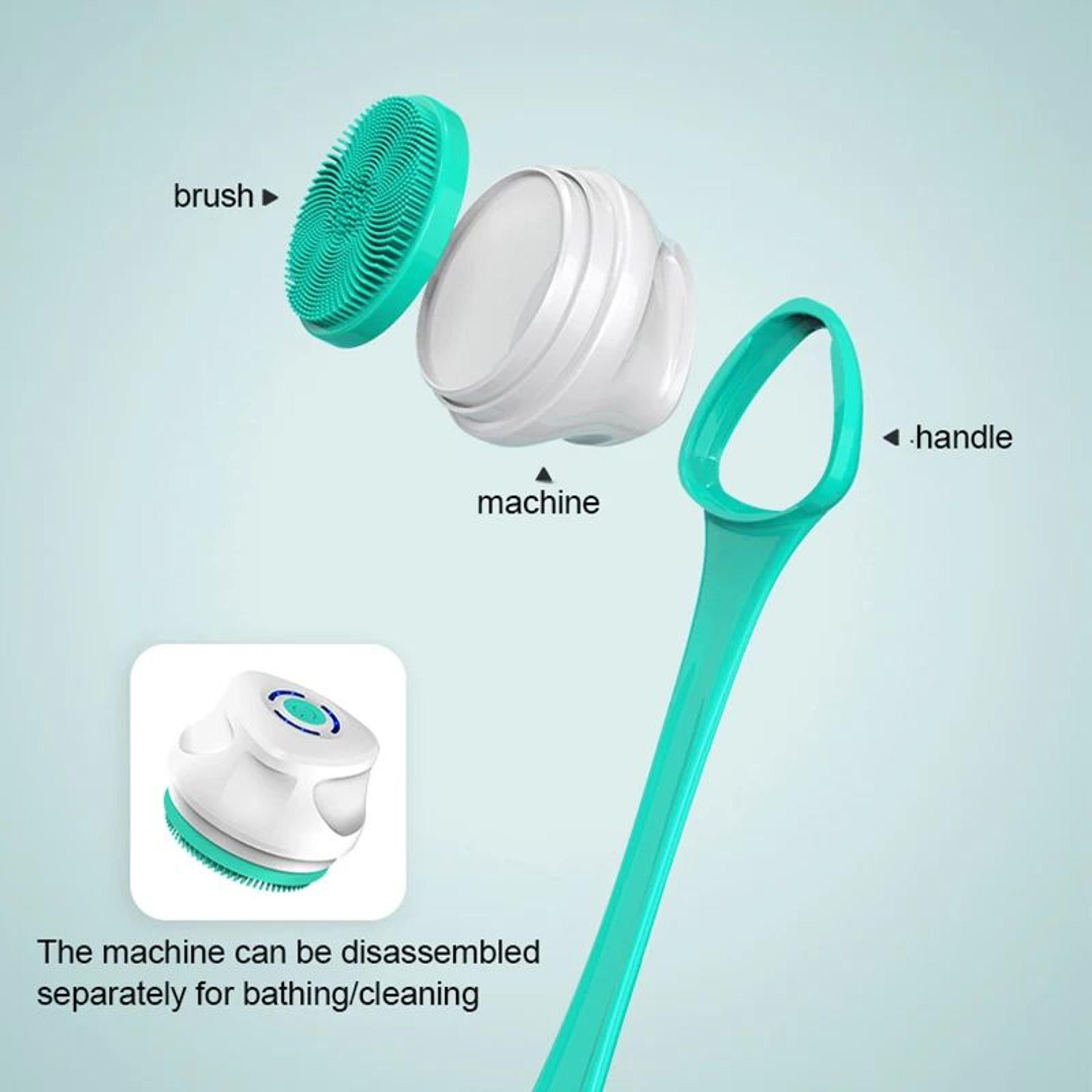 Rechargeable Electric Bath Brush With Long Handle 3