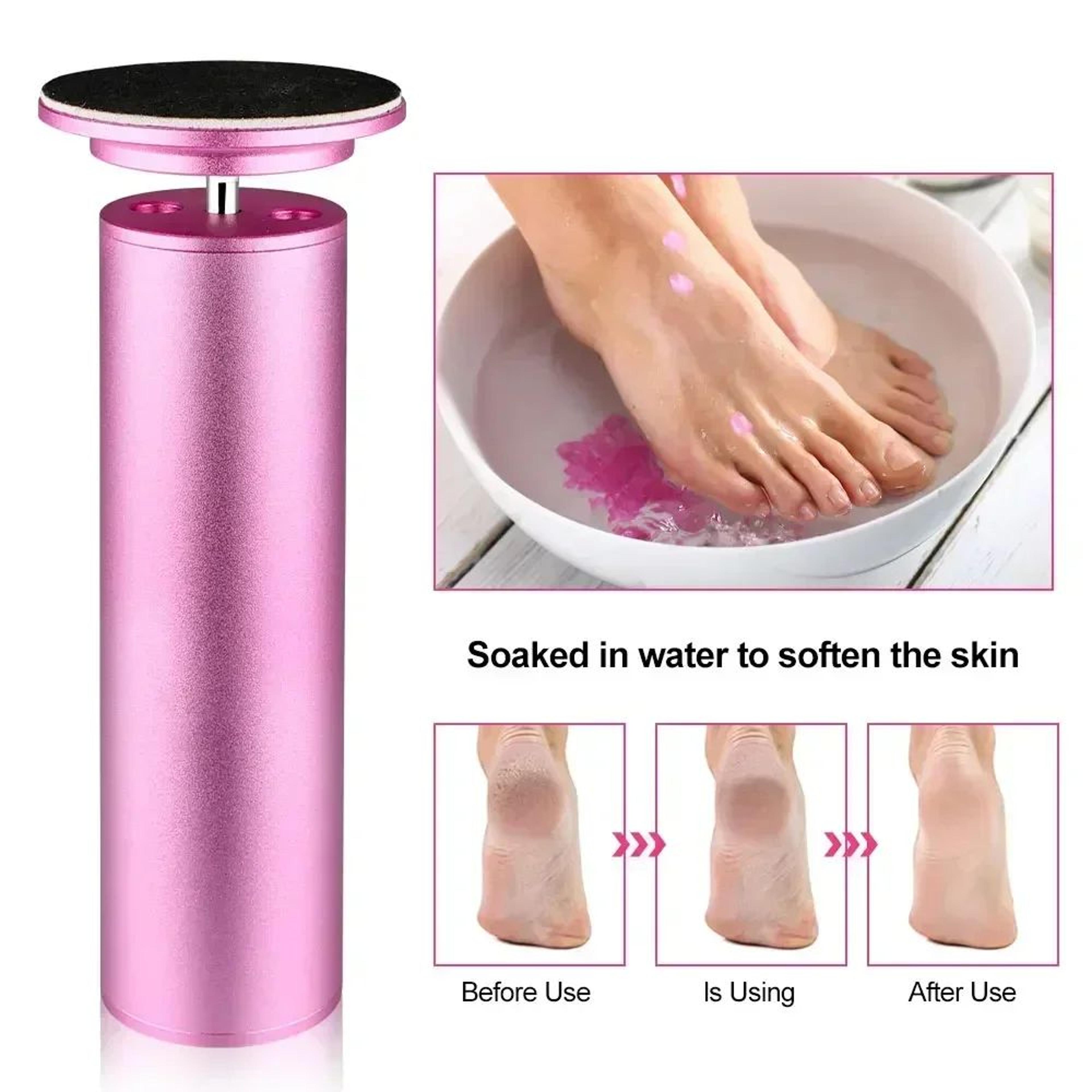 Rechargeable Electric Foot Callus Remover With Replacement Sandpaper 2