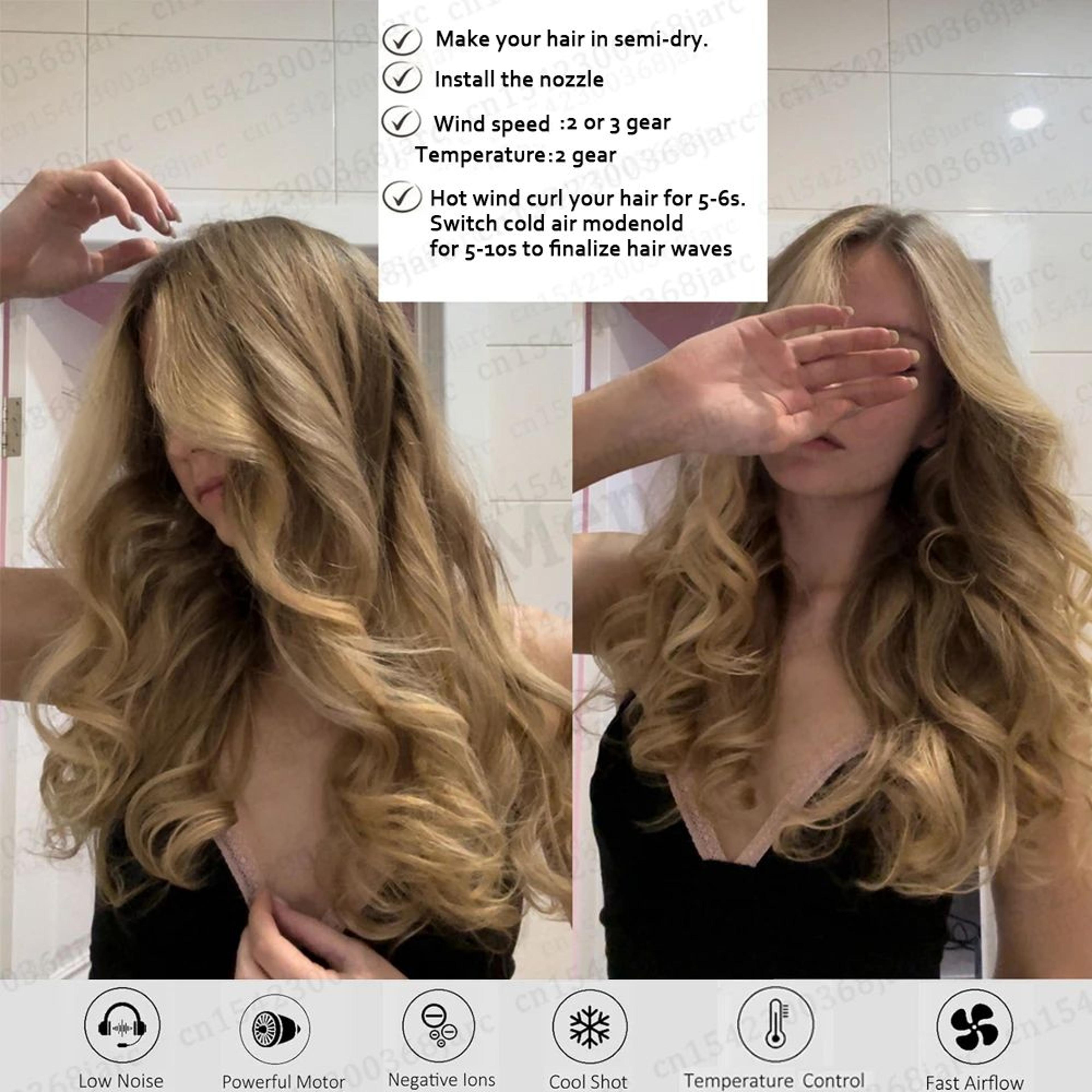 Professional Leafless Ionic Hair Dryer With Quick Dry Technology 5