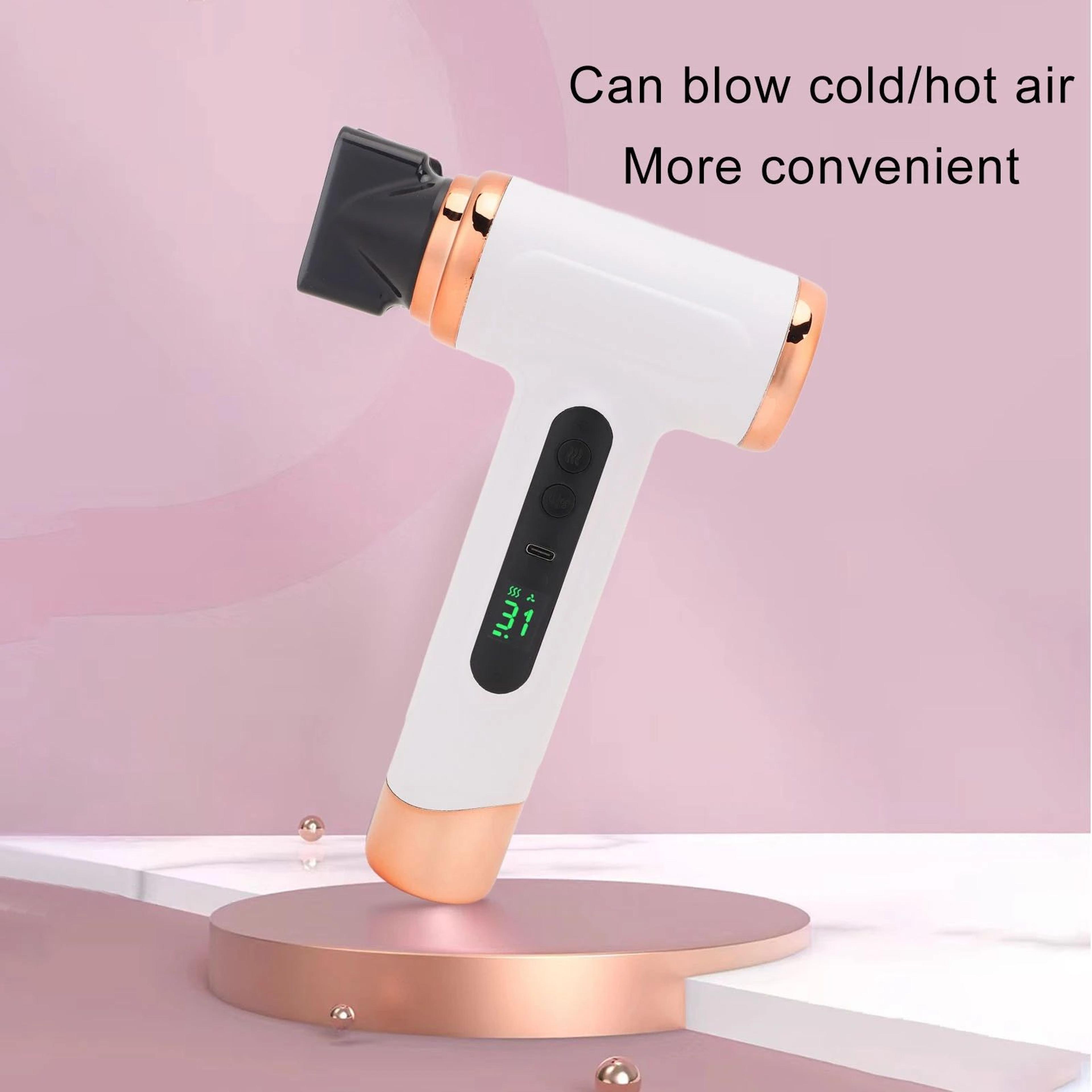 Portable 200W USB Rechargeable Hair Dryer With Hot And Cold Air 1