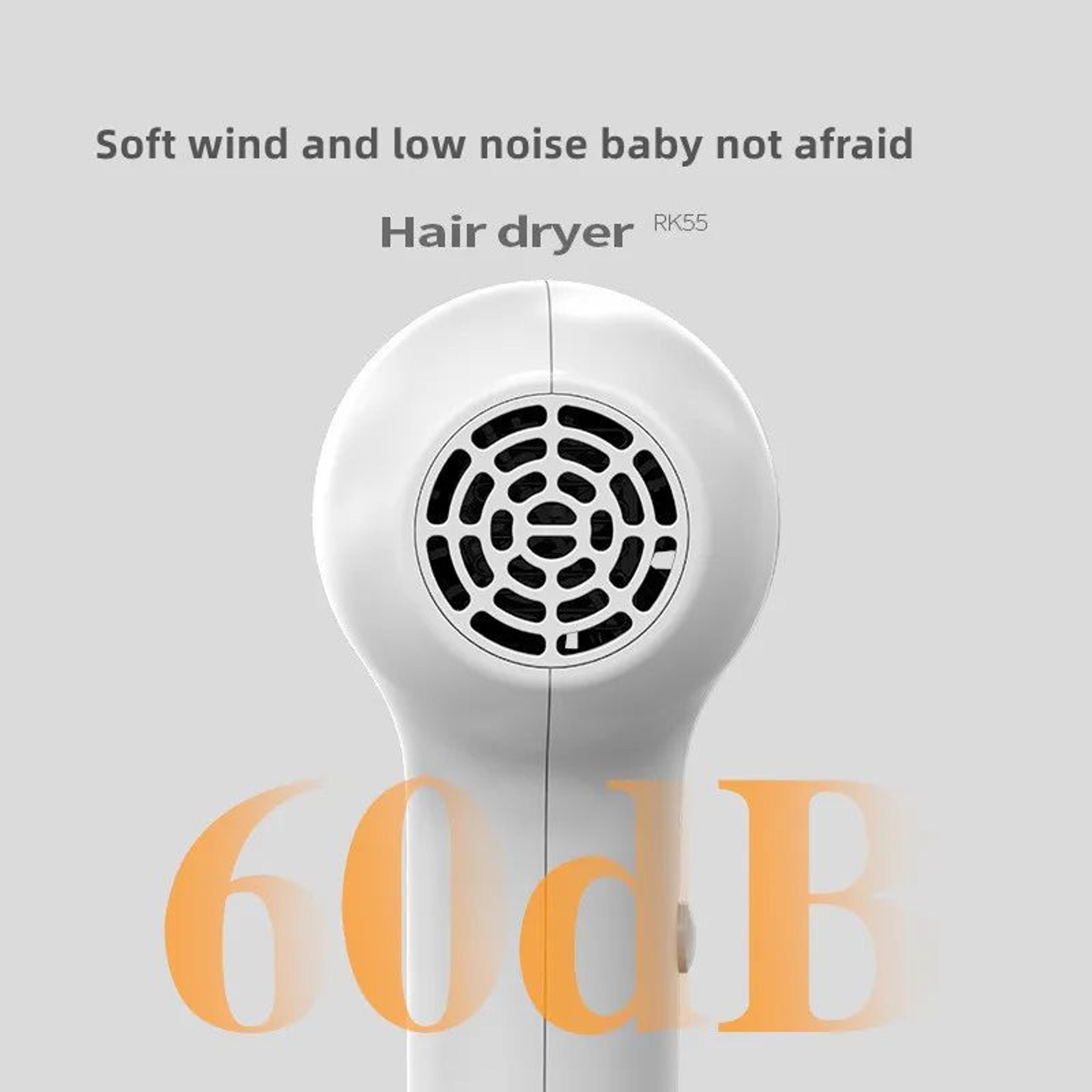 Wireless Baby Hair Dryer With Quiet Constant Temperature Airflow 3