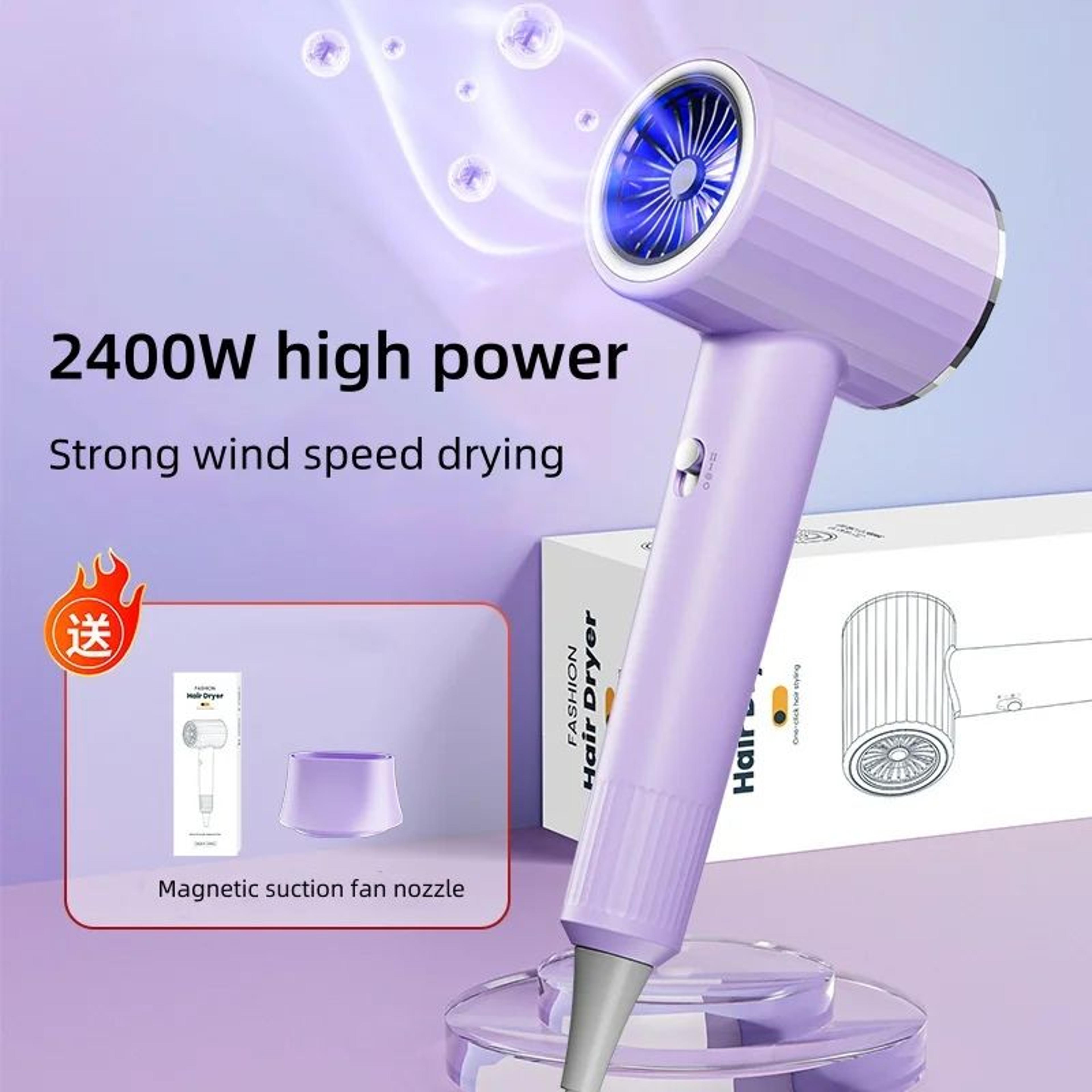 High Speed Turbine Ionic Hair Dryer With Low Noise Operation 3