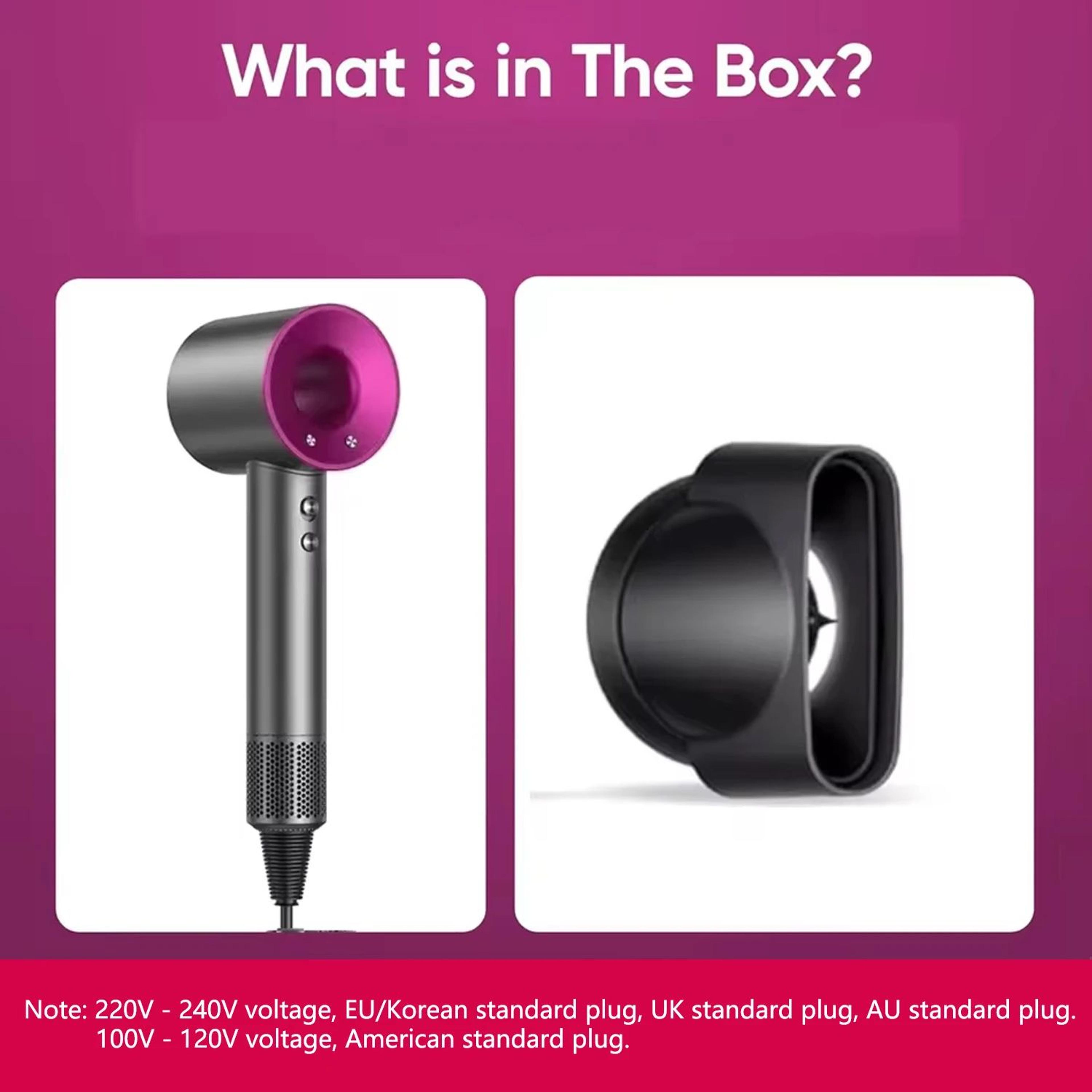 High Speed Bladeless Ionic Hair Dryer 7