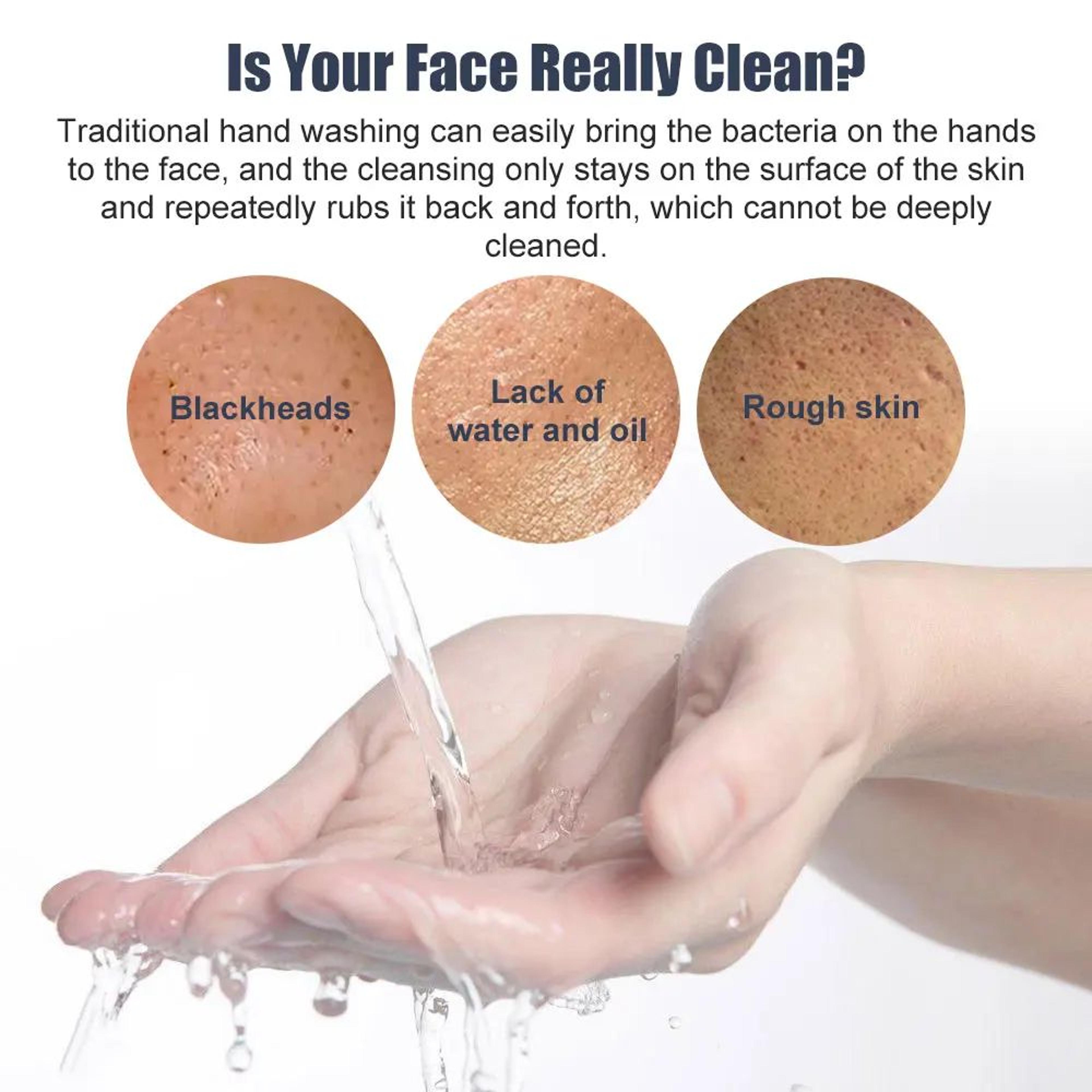 3 In 1 Electric Facial Cleansing Brush Sonic Face Massager 8