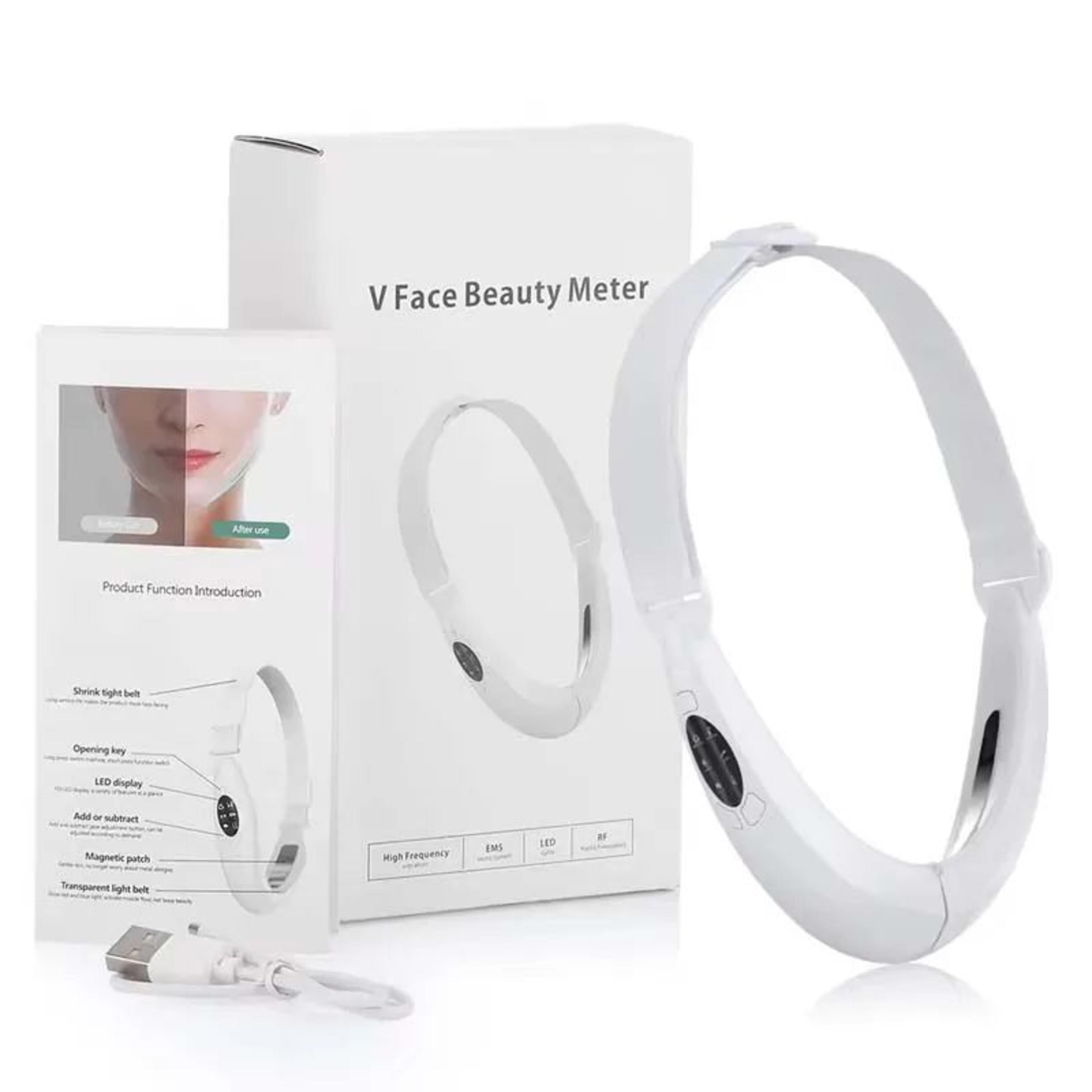 LED Photon V Face Lifting Device Facial Massager Belt 5
