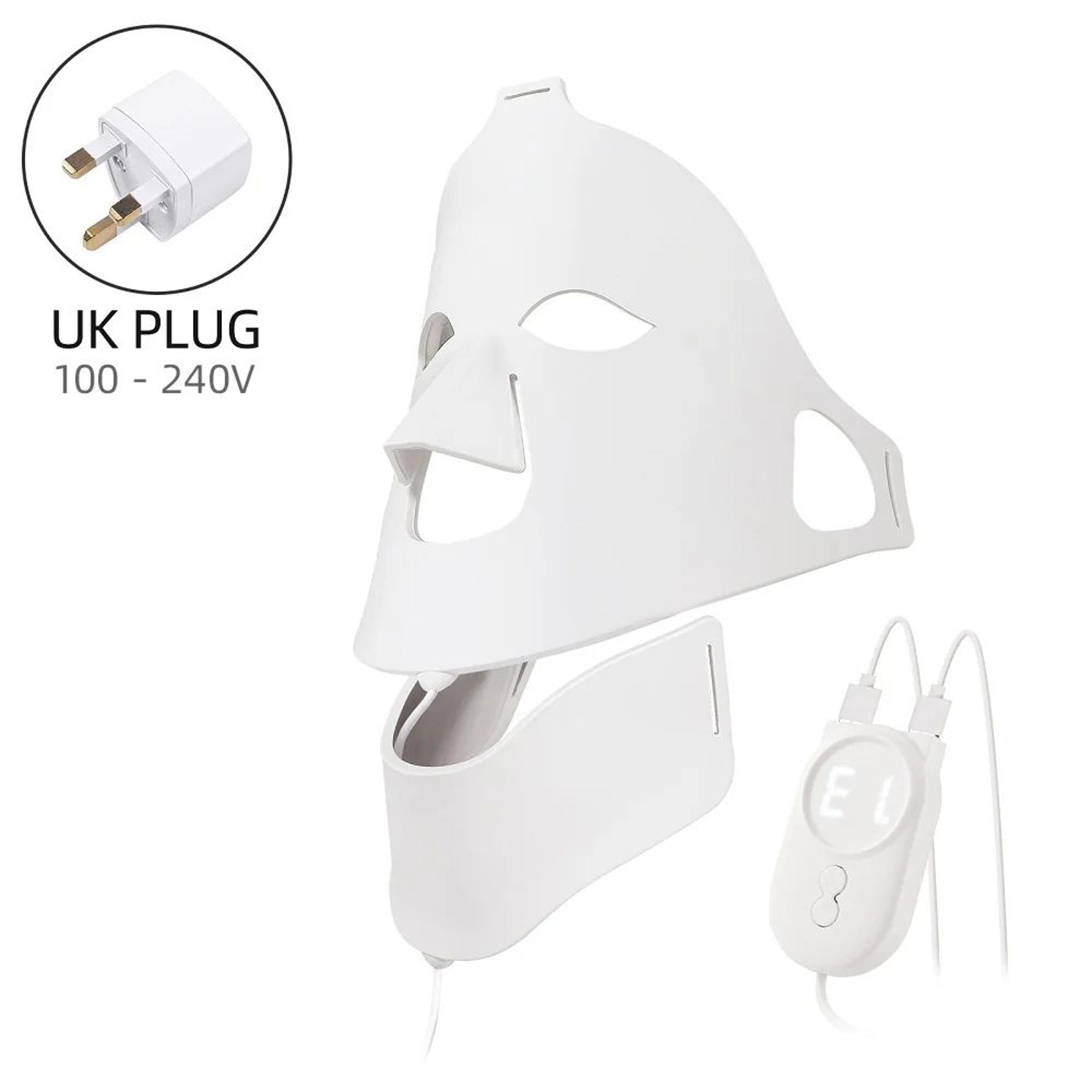 7 Color LED Silicone Face Mask Wireless Light Therapy Device 8