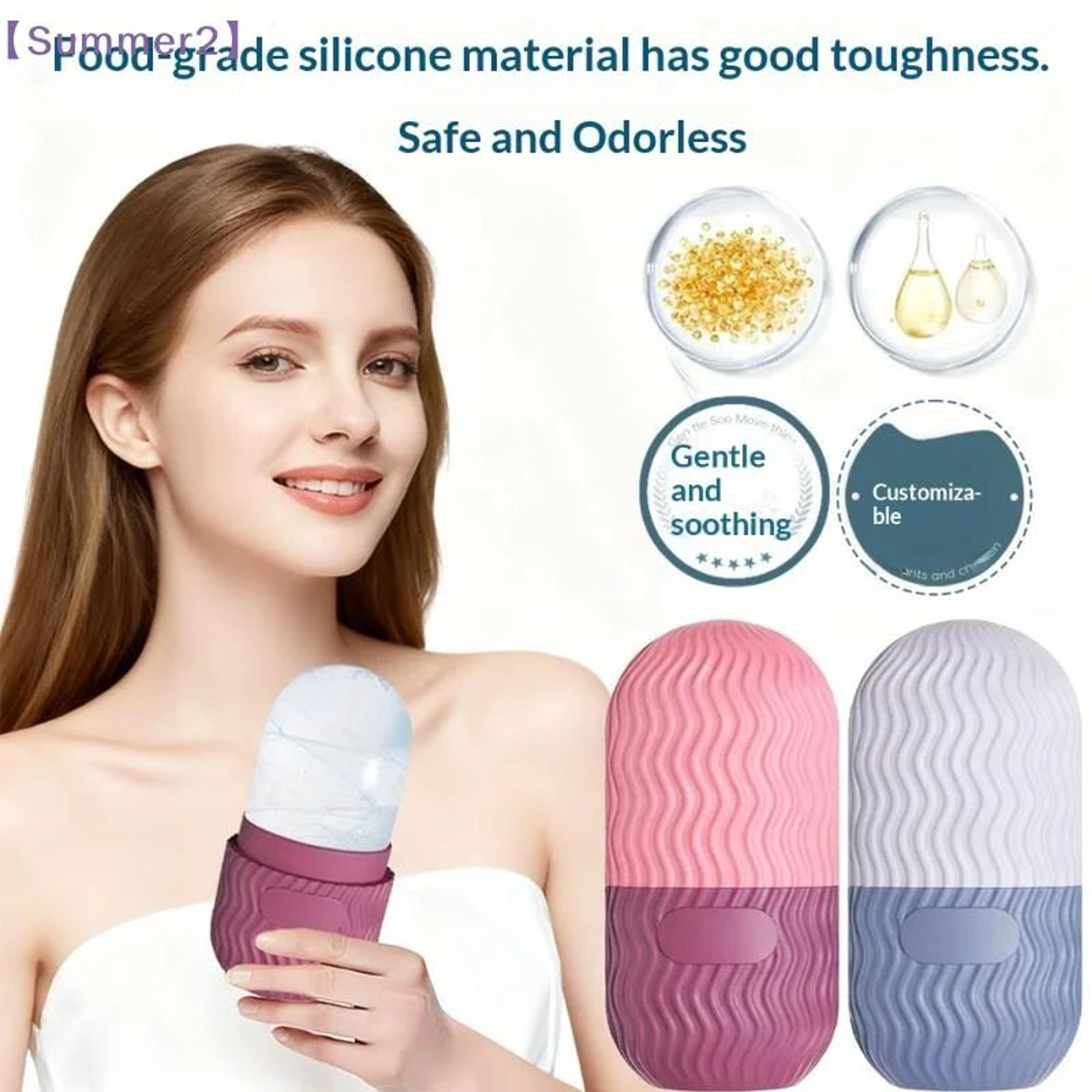 Reusable Silicone Face Ice Roller For Cold Therapy Skincare 2