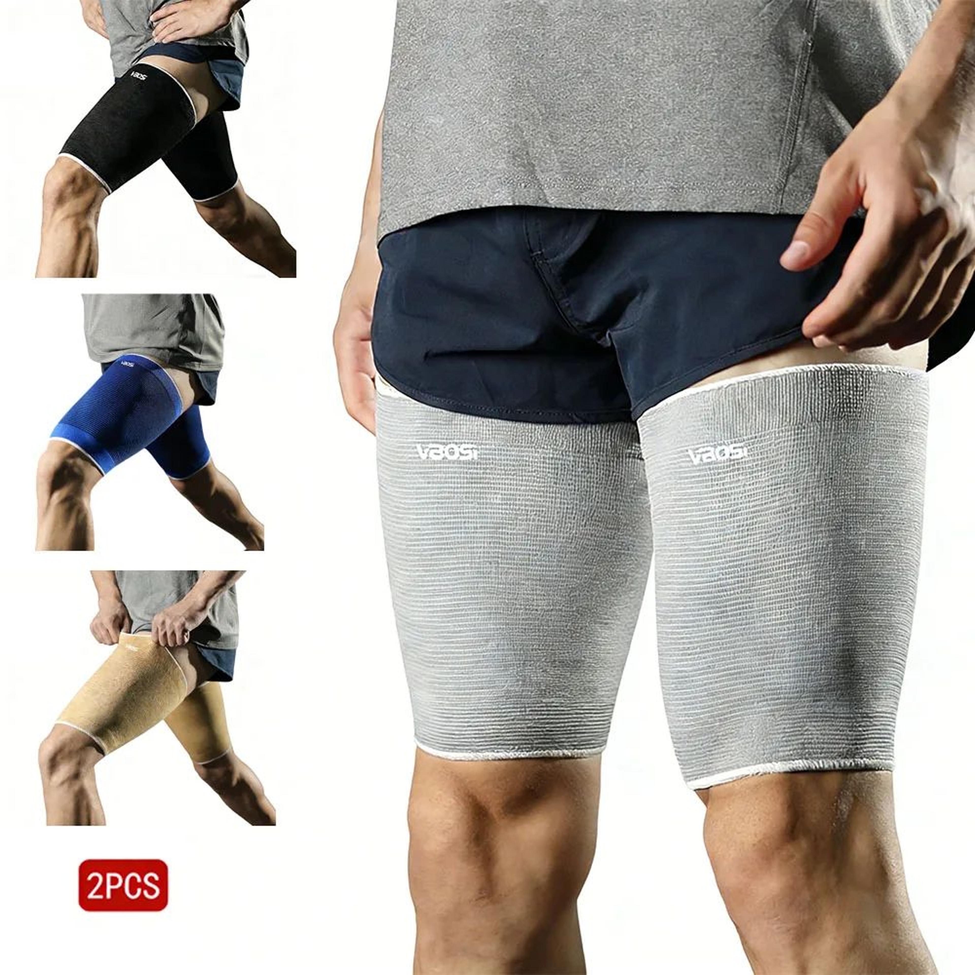 2 Pack Thigh Compression Sleeves For Sports 0