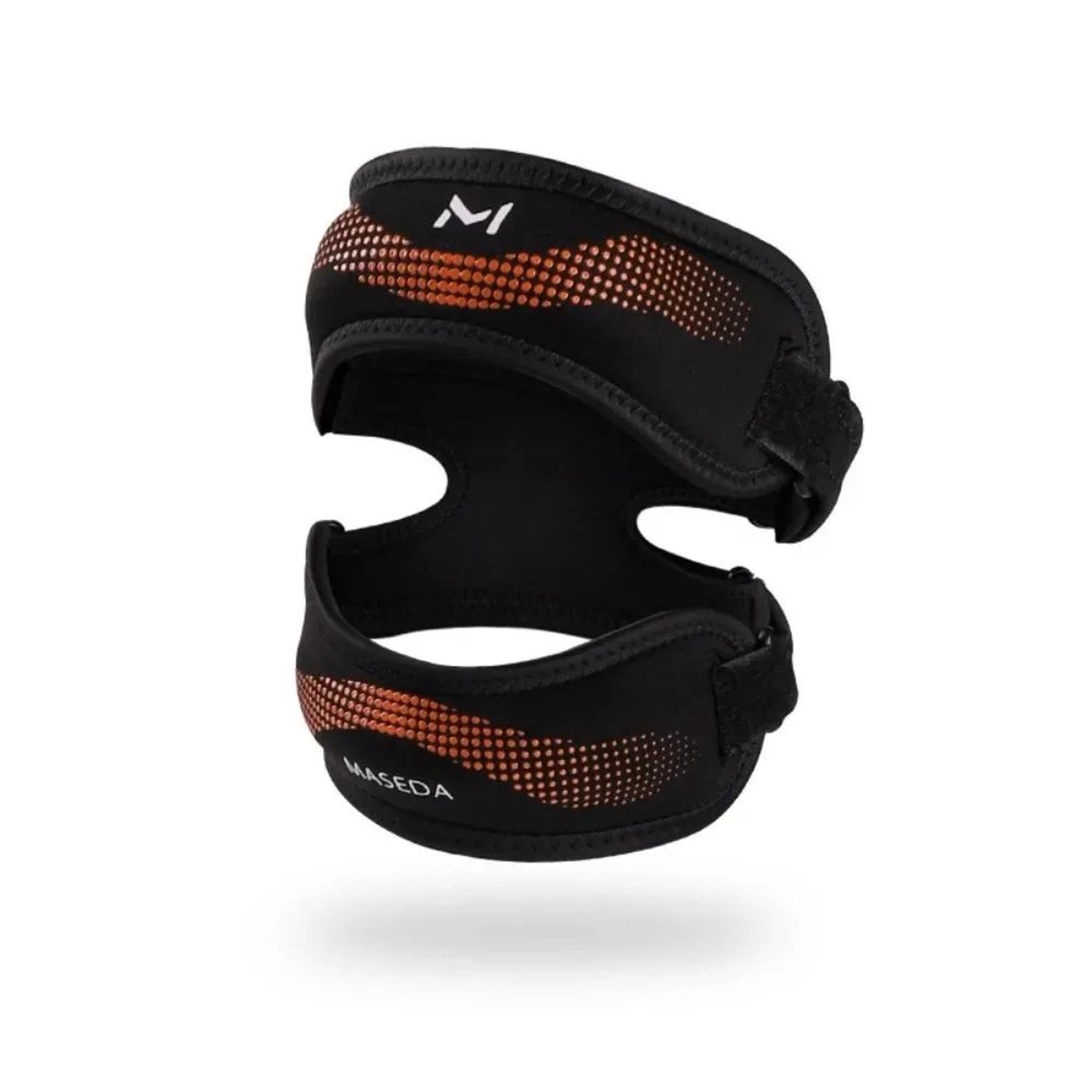 Soft Adjustable Double Patella Knee Support Strap 9