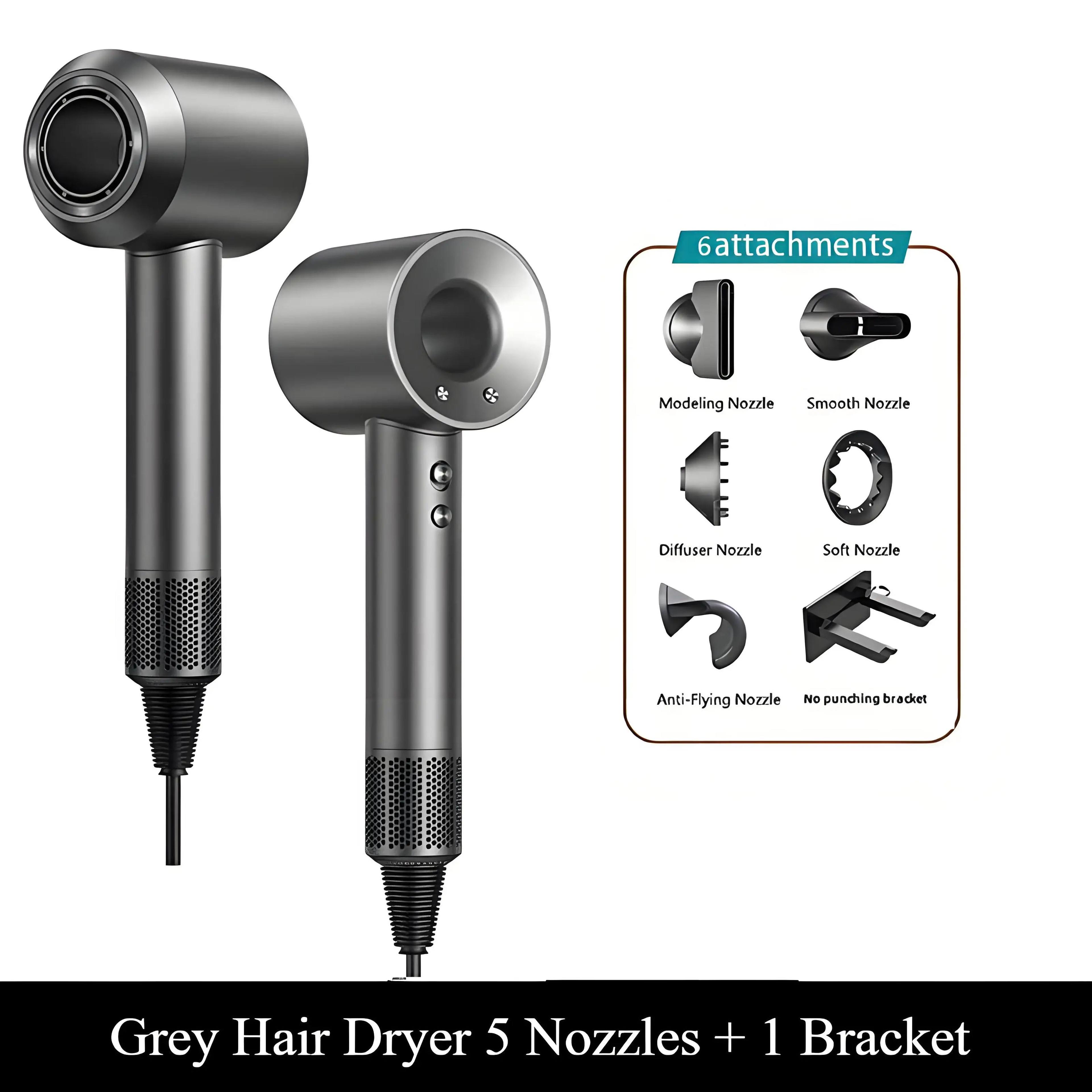 High Speed Negative Ion Hair Dryer With Multi Nozzles 1