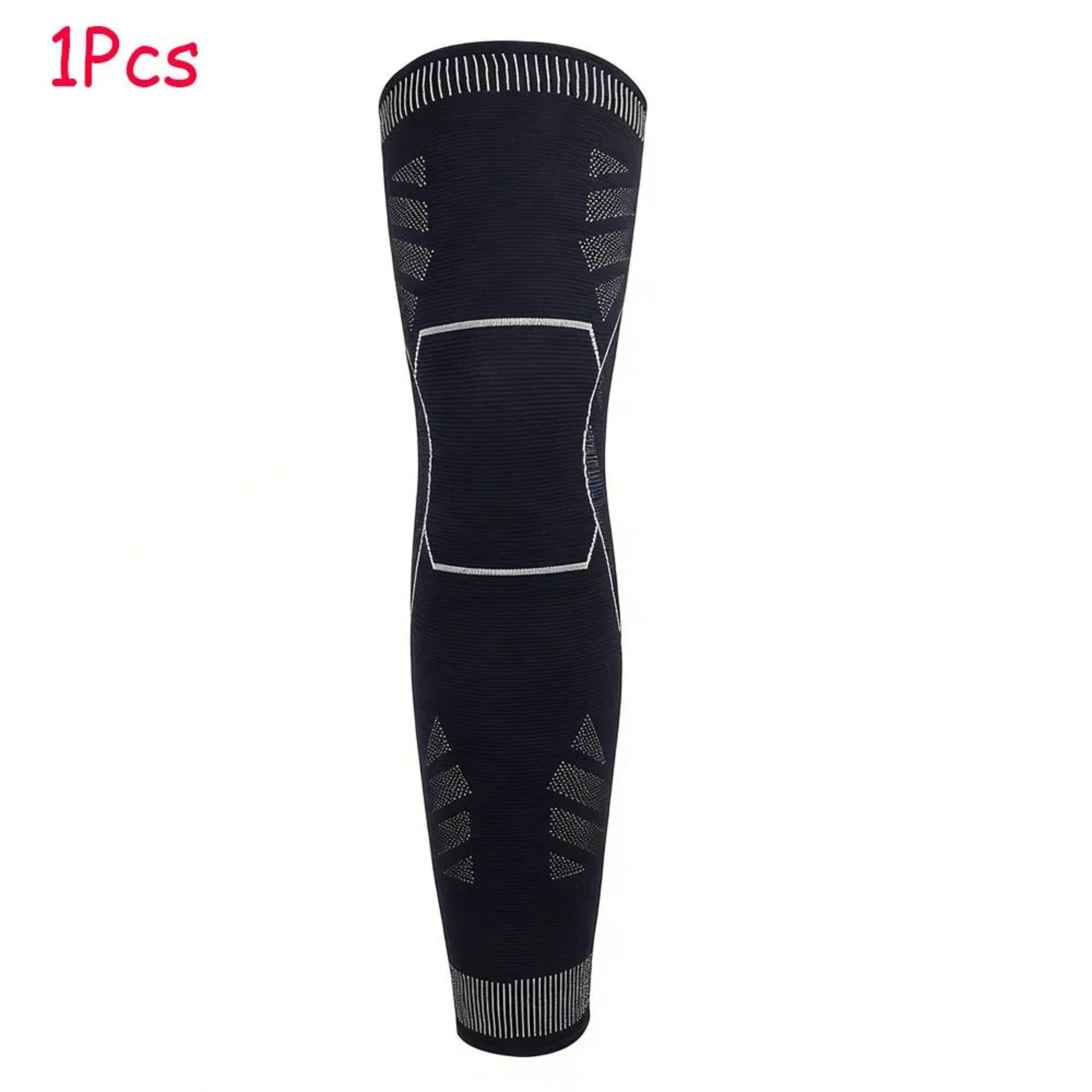 Full Length Compression Knee Sleeve With Non Slip Support 5