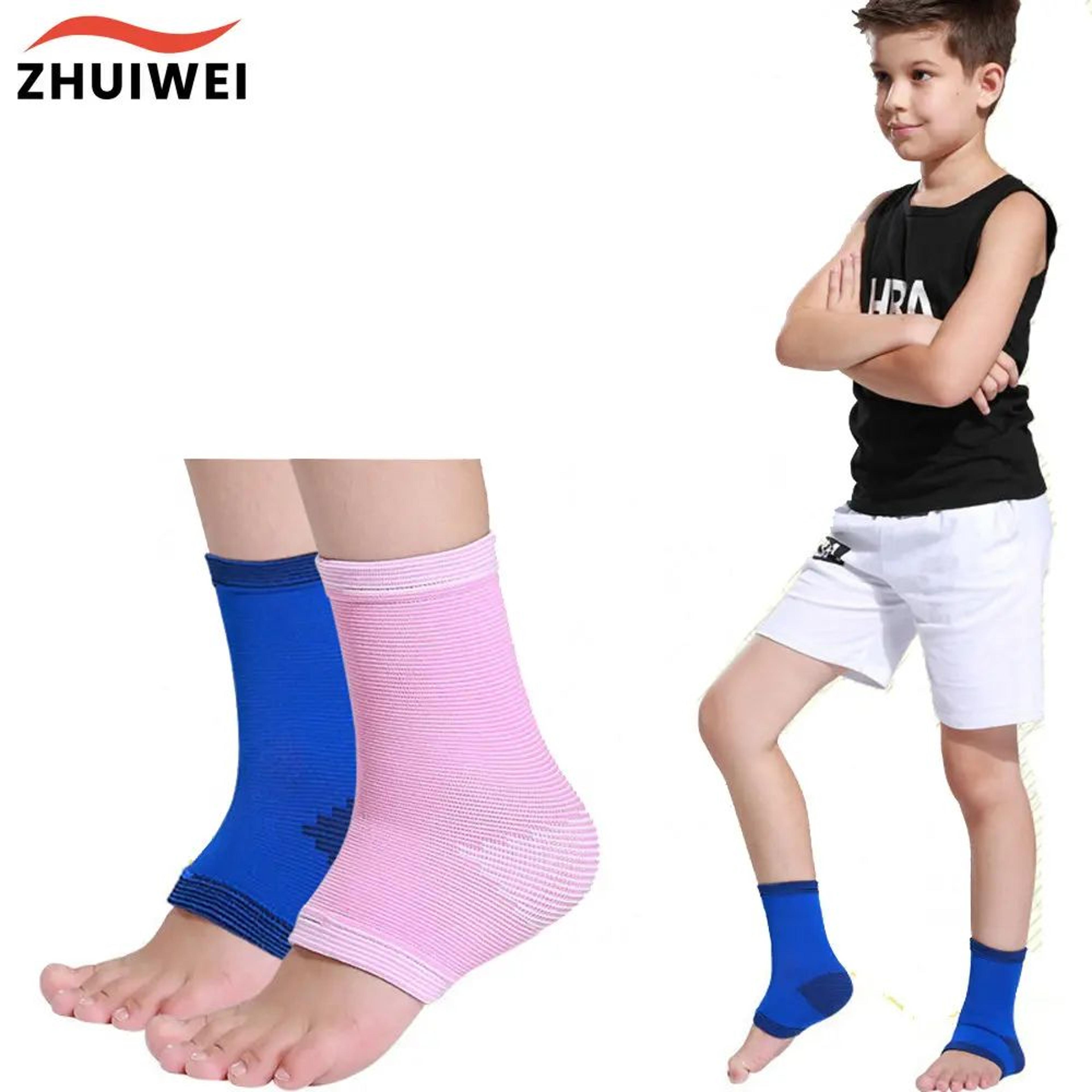 kids ankle compression support brace for sports 1 pair
