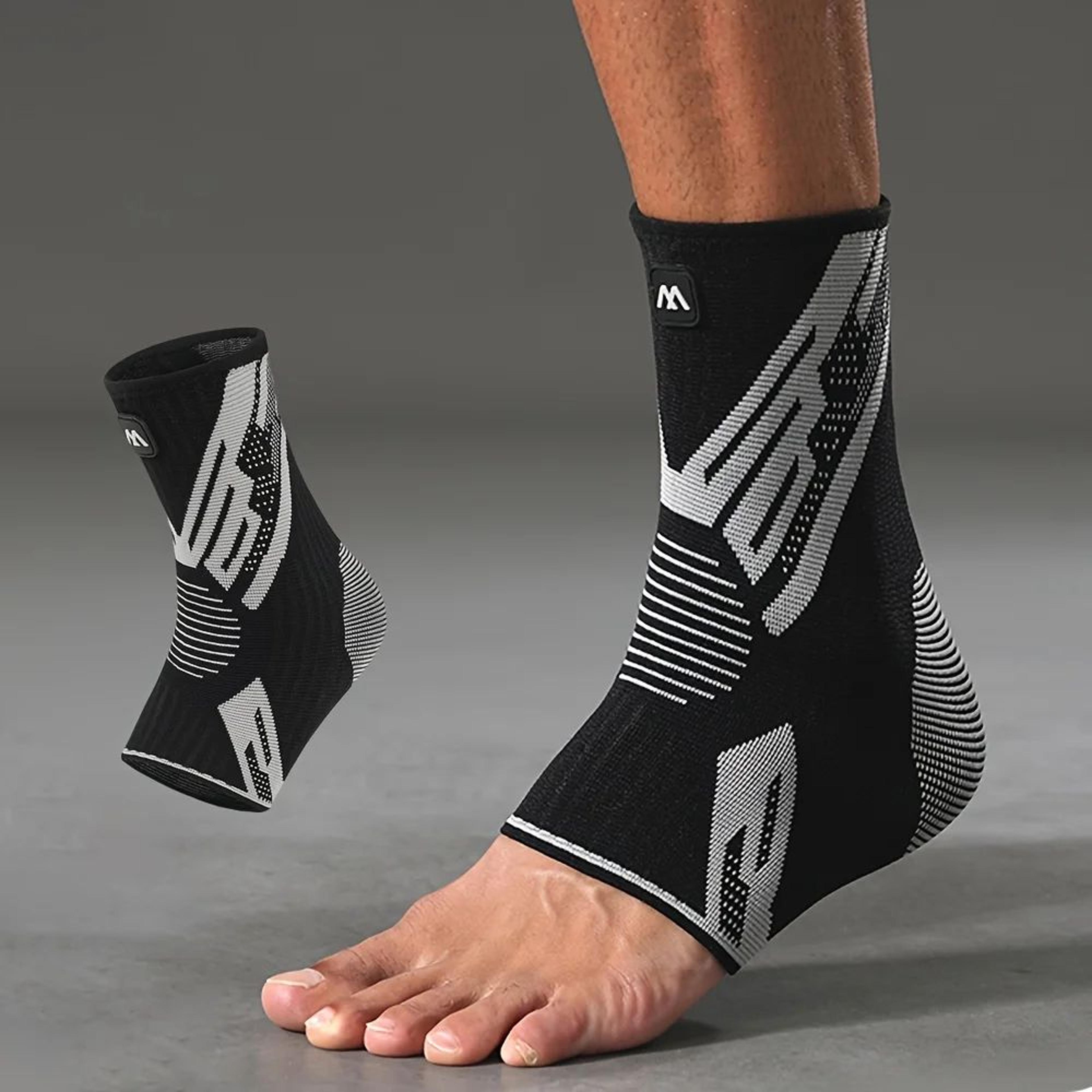 adjustable ankle compression sleeve for sports and fitness support