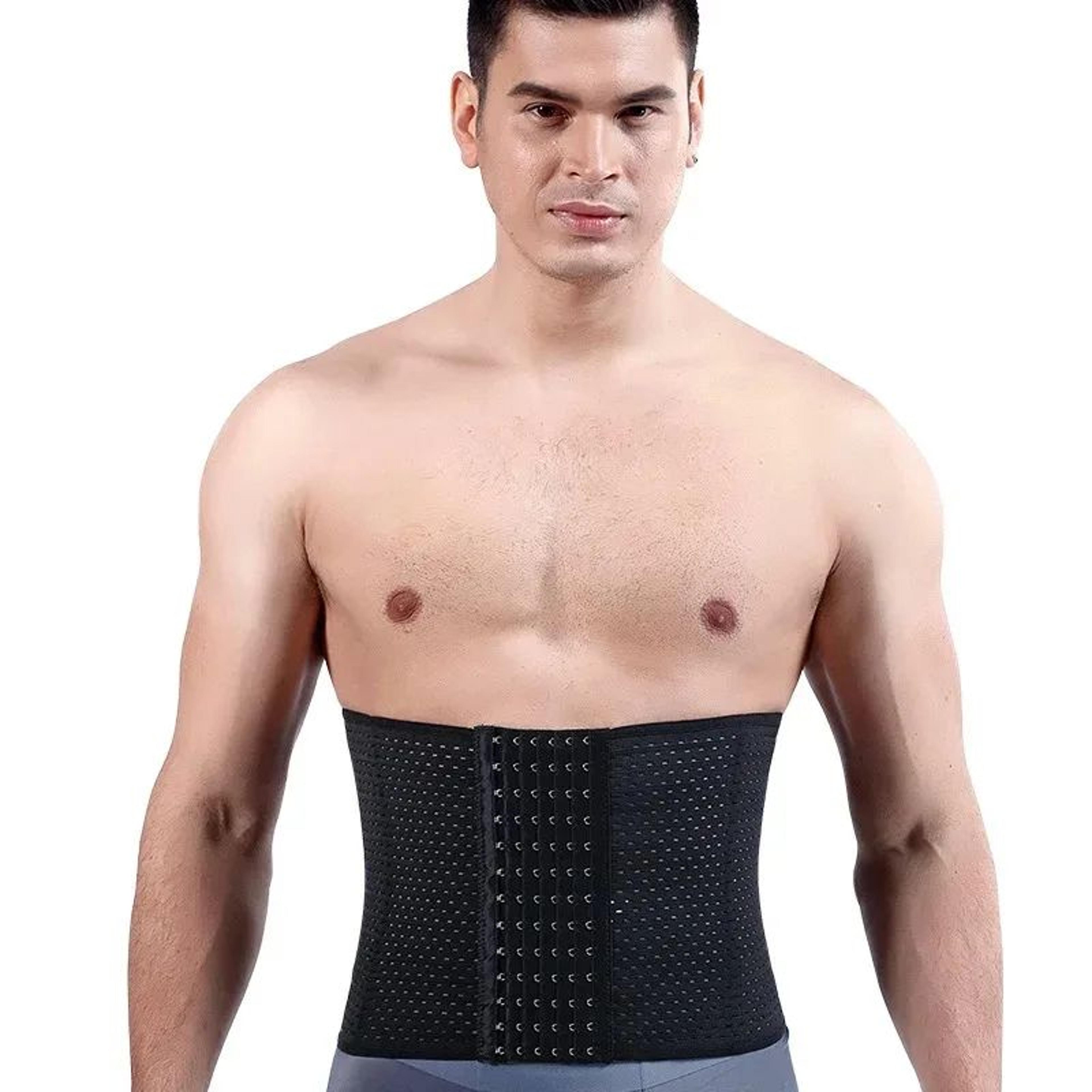 Mens Waist Trainer Belt For Tummy Control And Fitness Support 7