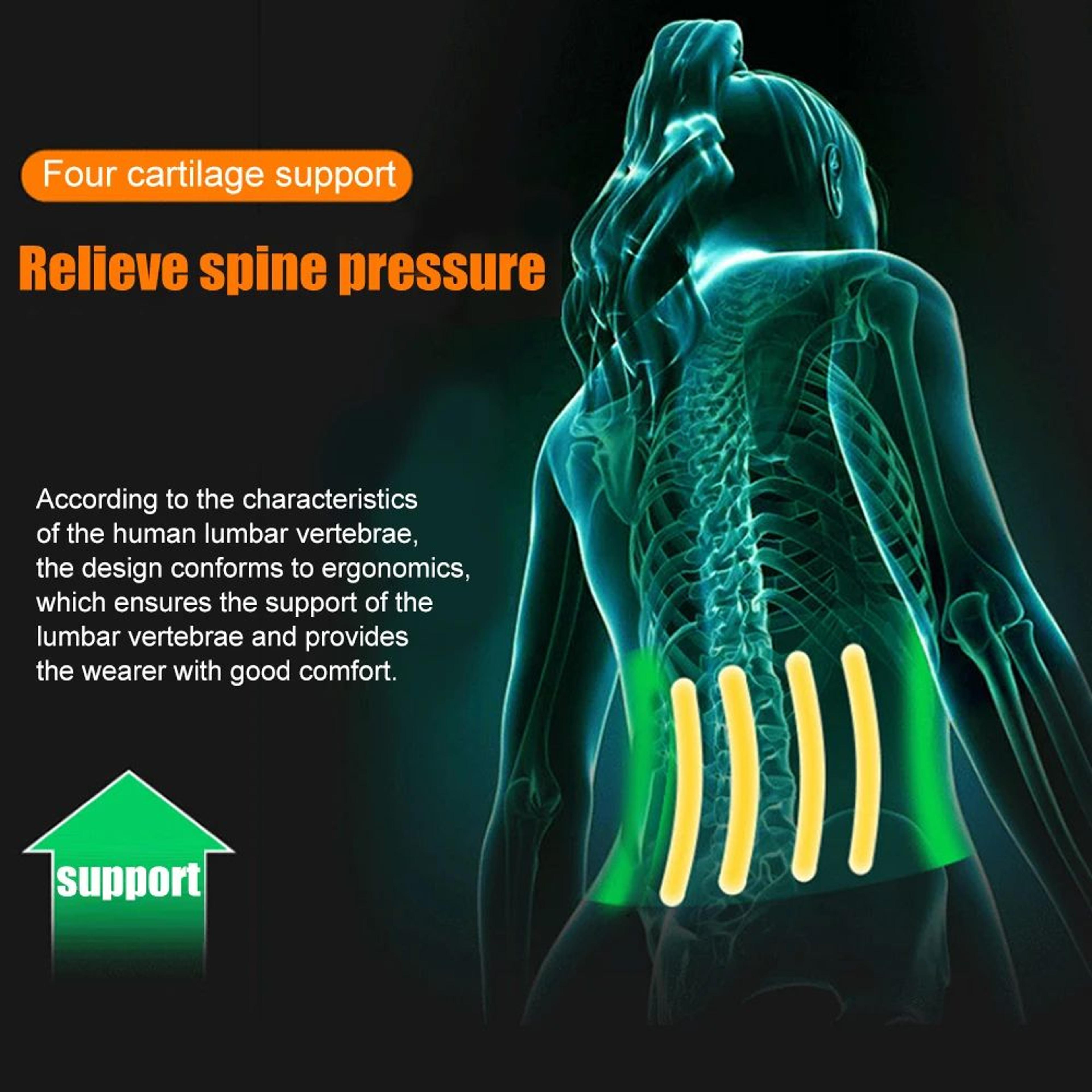Adjustable Lumbar Back Support Belt For Waist Support 4