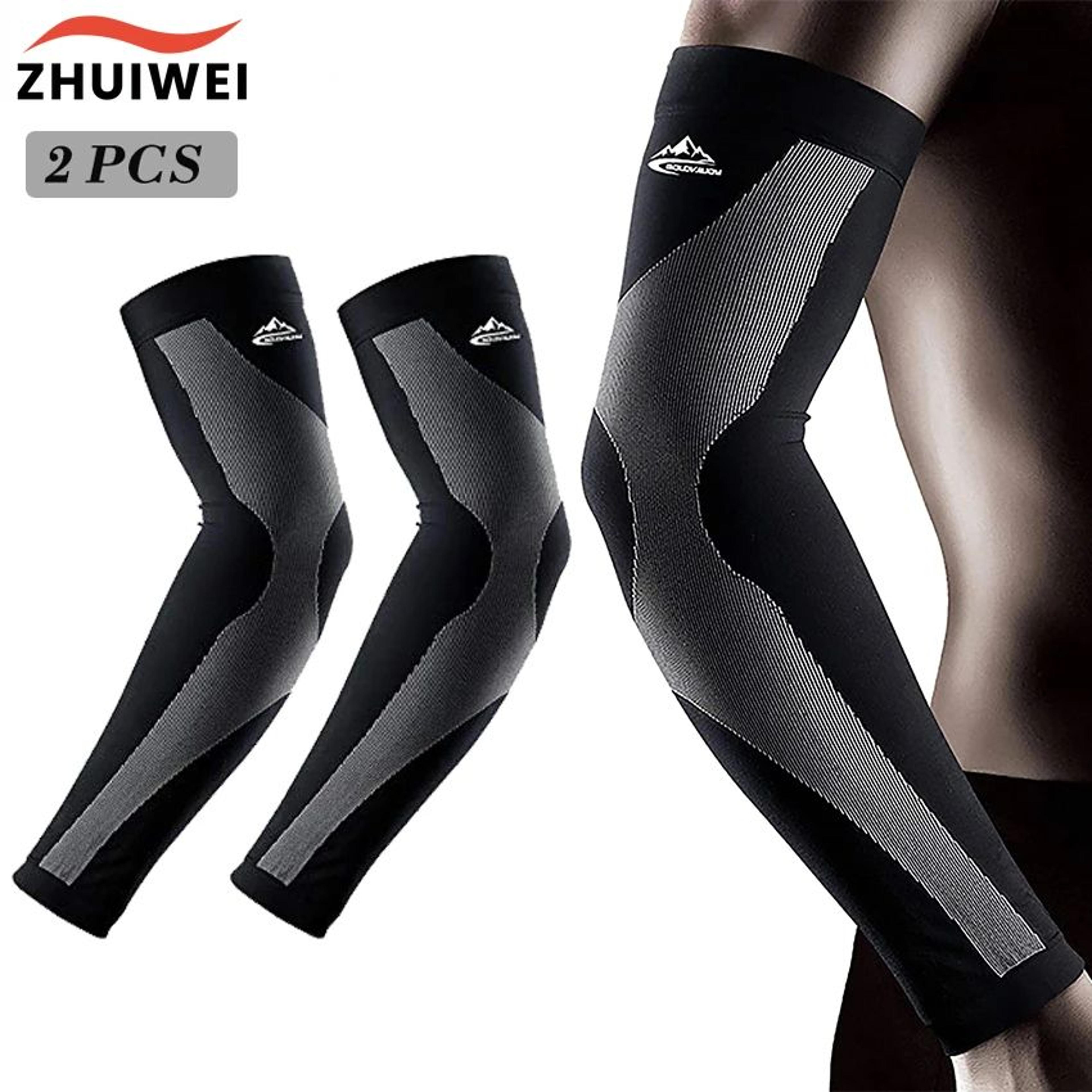 UPF50 Cooling Arm Compression Sleeves For Sports 0
