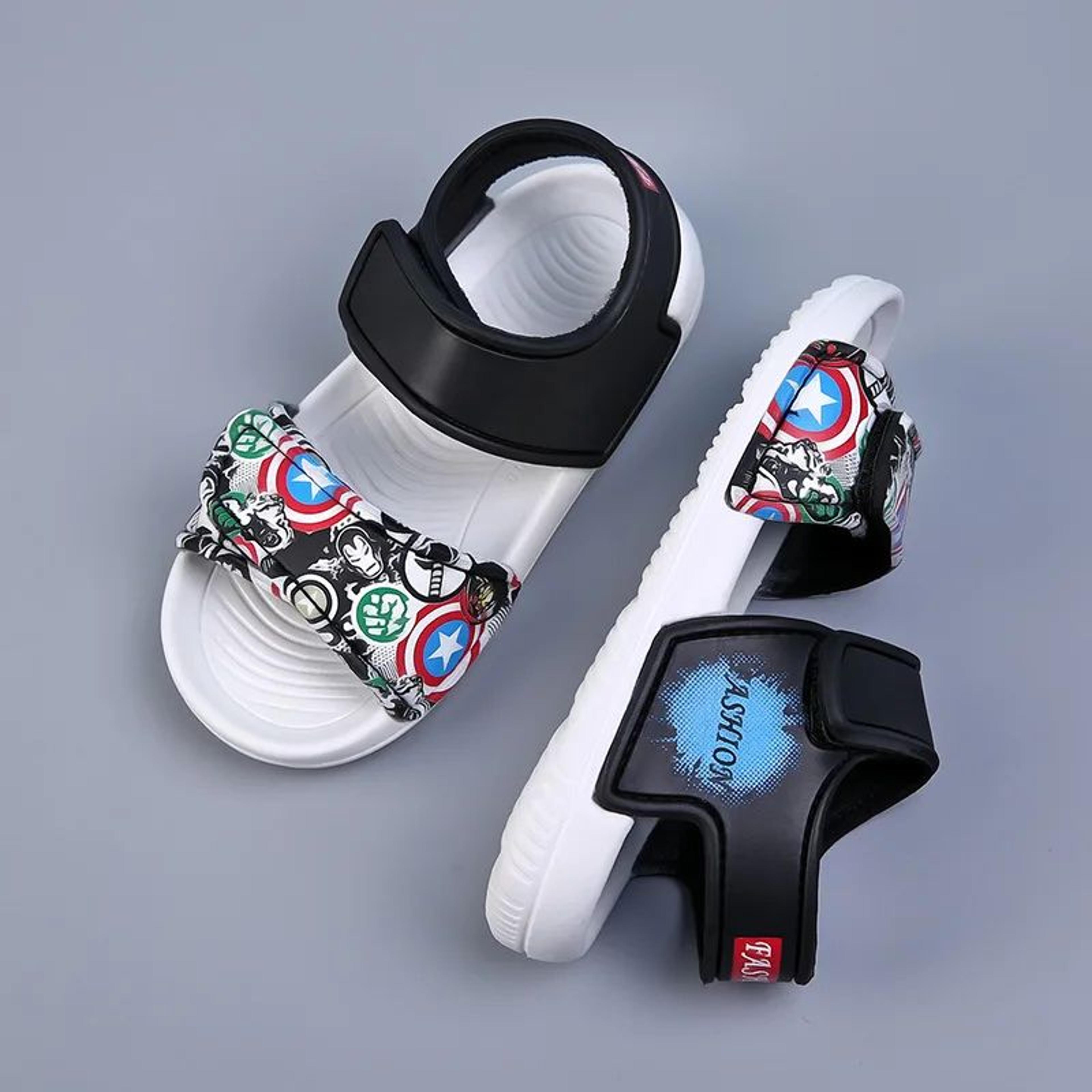 Kids EVA Beach Sandals Lightweight Summer Slip On Shoes 1