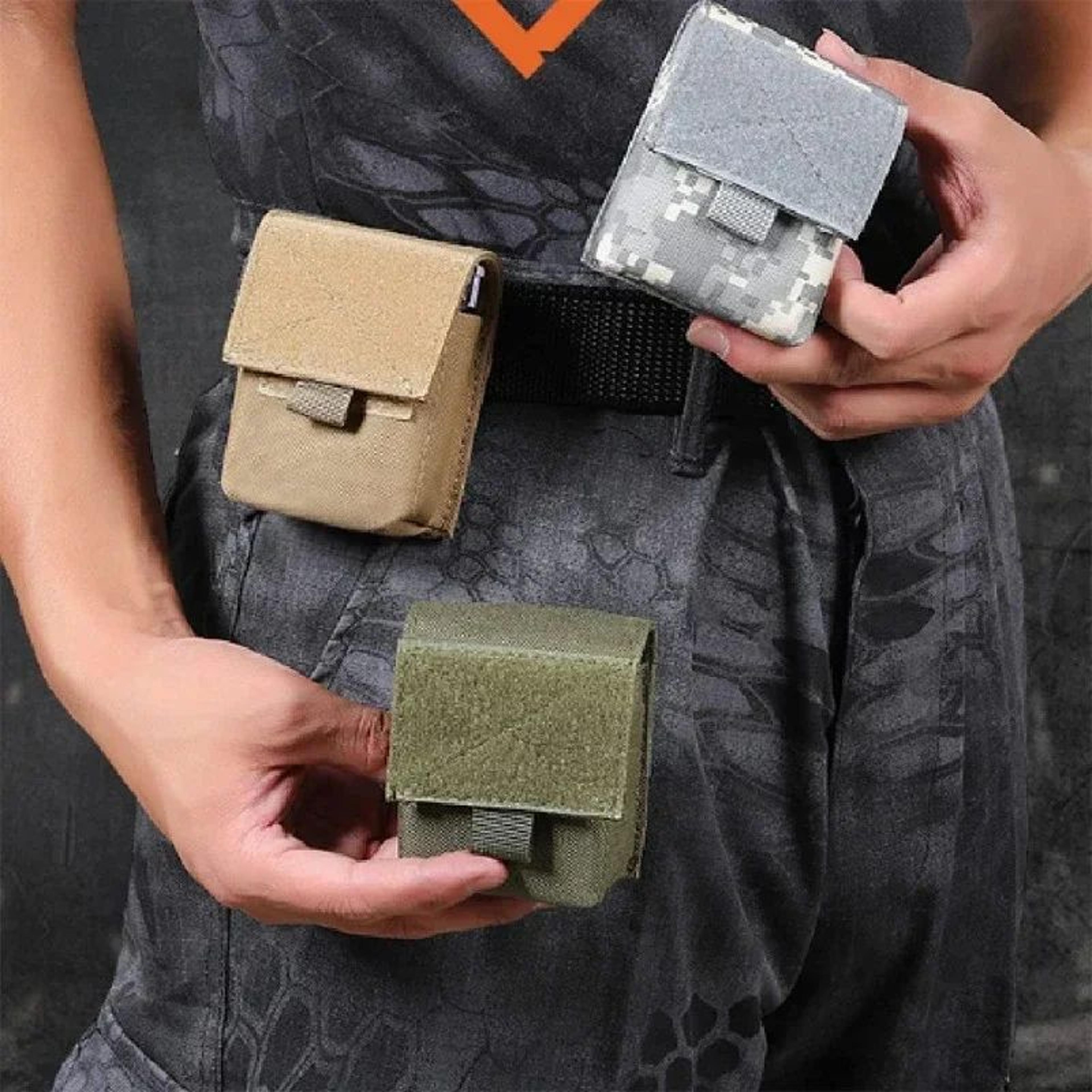 Small MOLLE Utility Pouch EDC Waist Organizer Bag 4