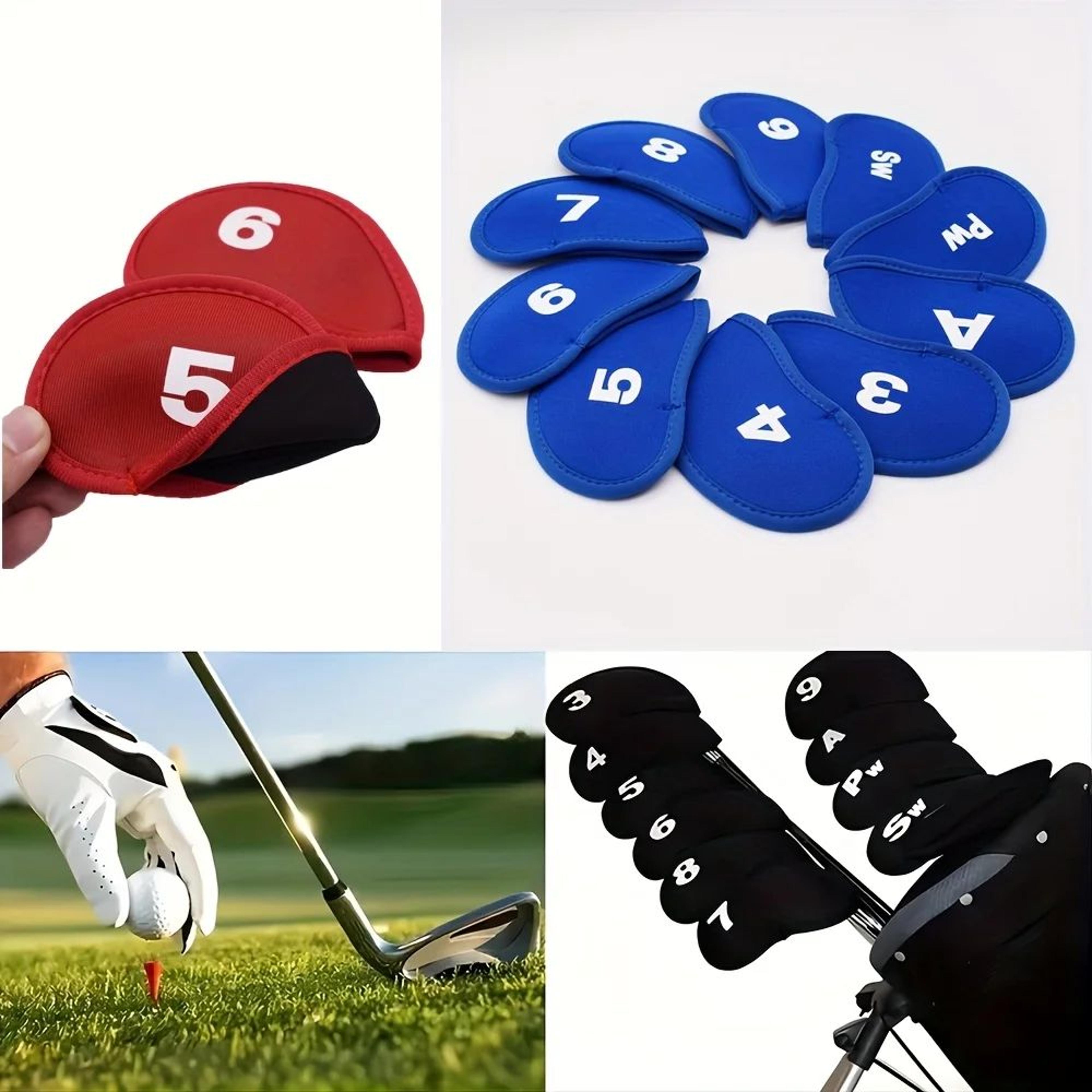 10 Piece Golf Iron Head Cover Set 1