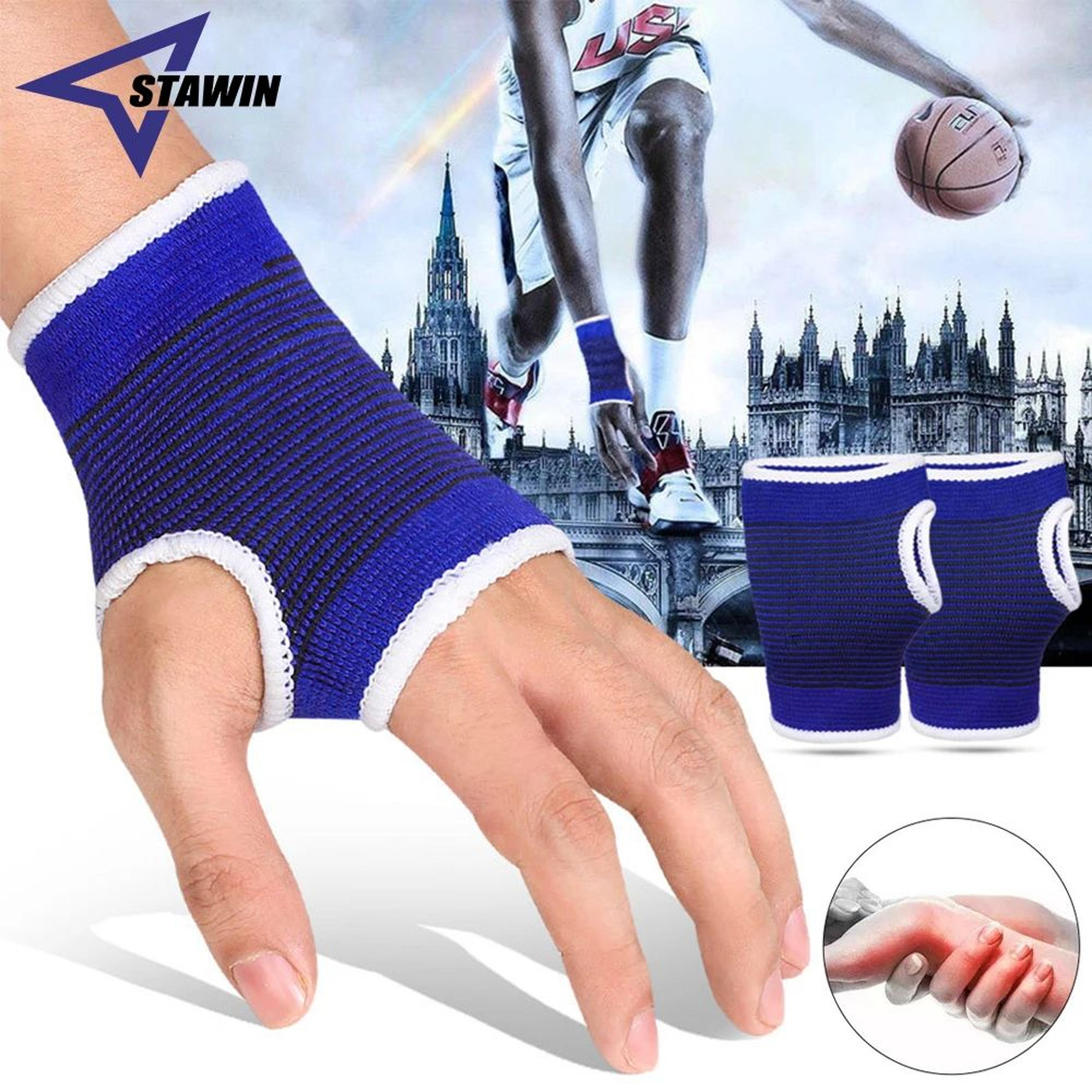 adjustable wrist support brace set for gym and sports