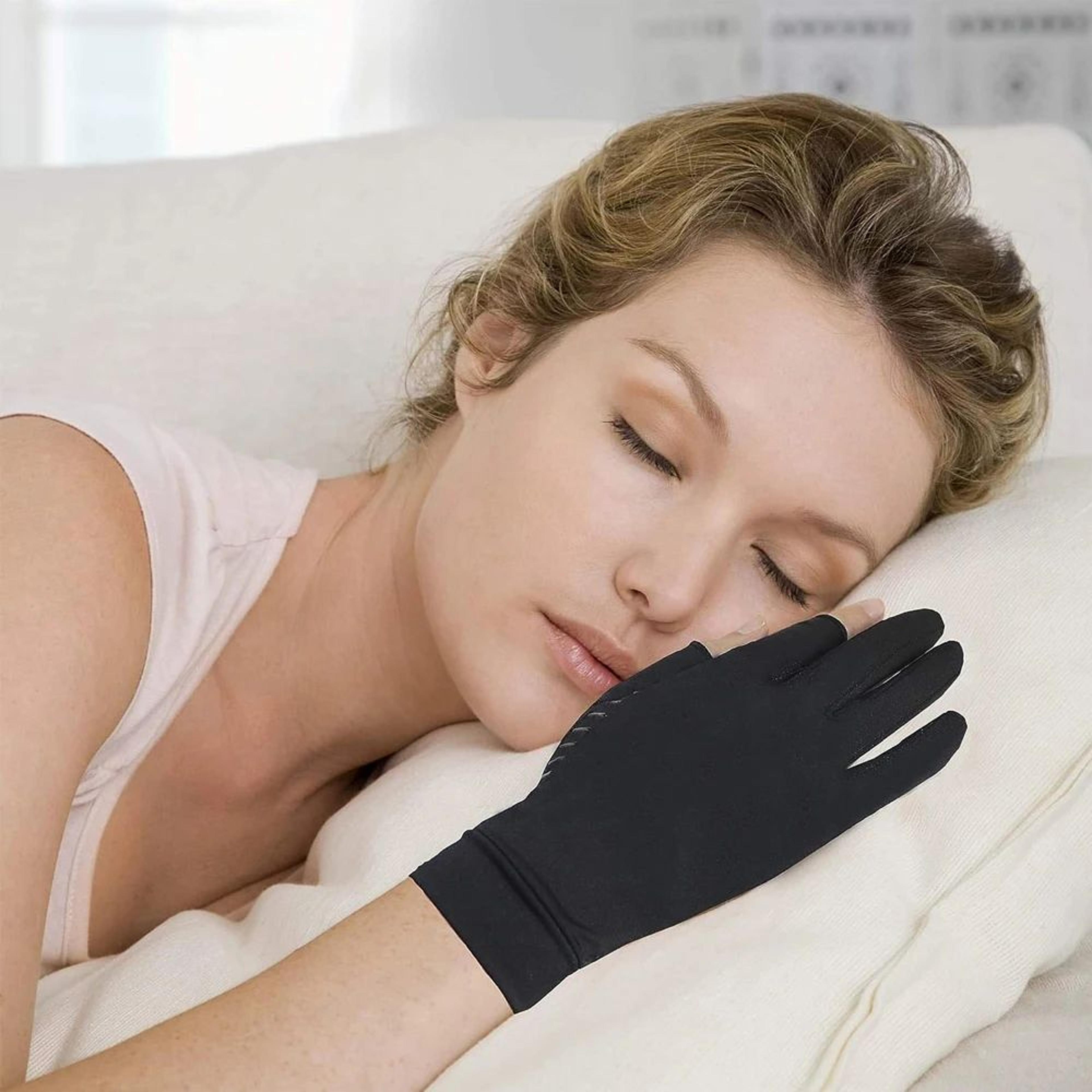 Copper Compression Arthritis Gloves For Hand Support Pain Relief 4