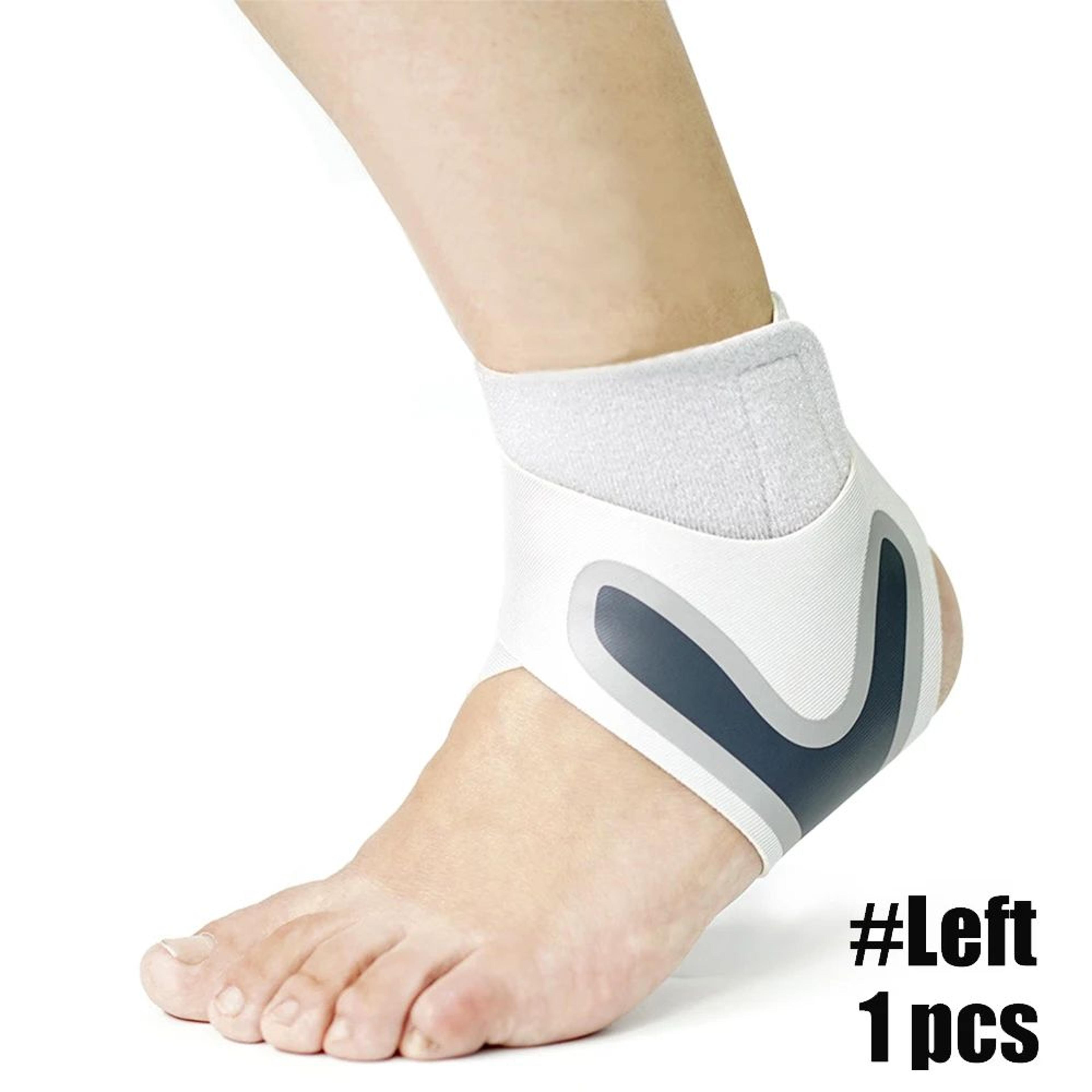 Compression Ankle Support Sleeve For Left And Right Foot Anti Sprain Heel Protector 15