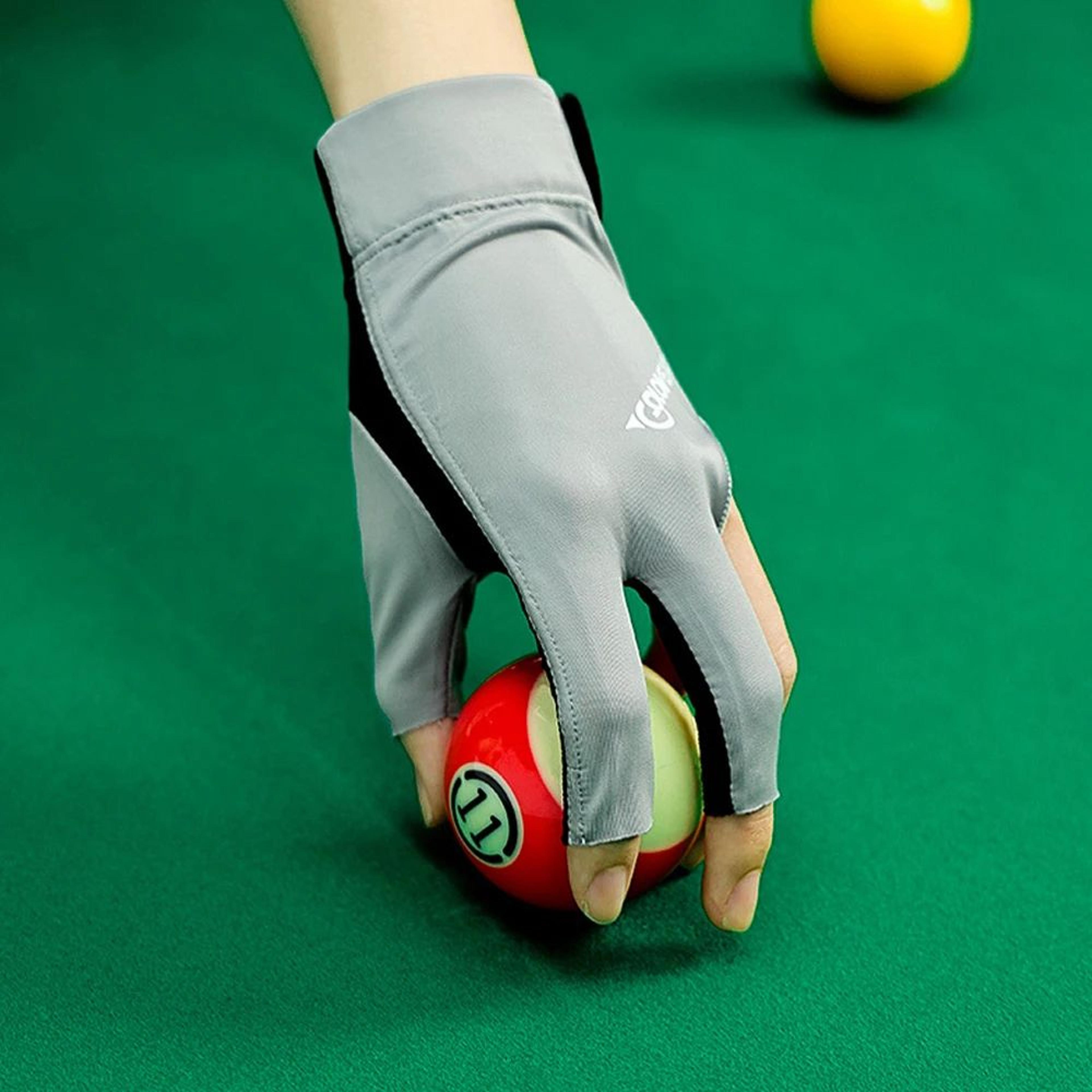 Open Three Finger Billiard Cue Glove For Snooker And Pool 4