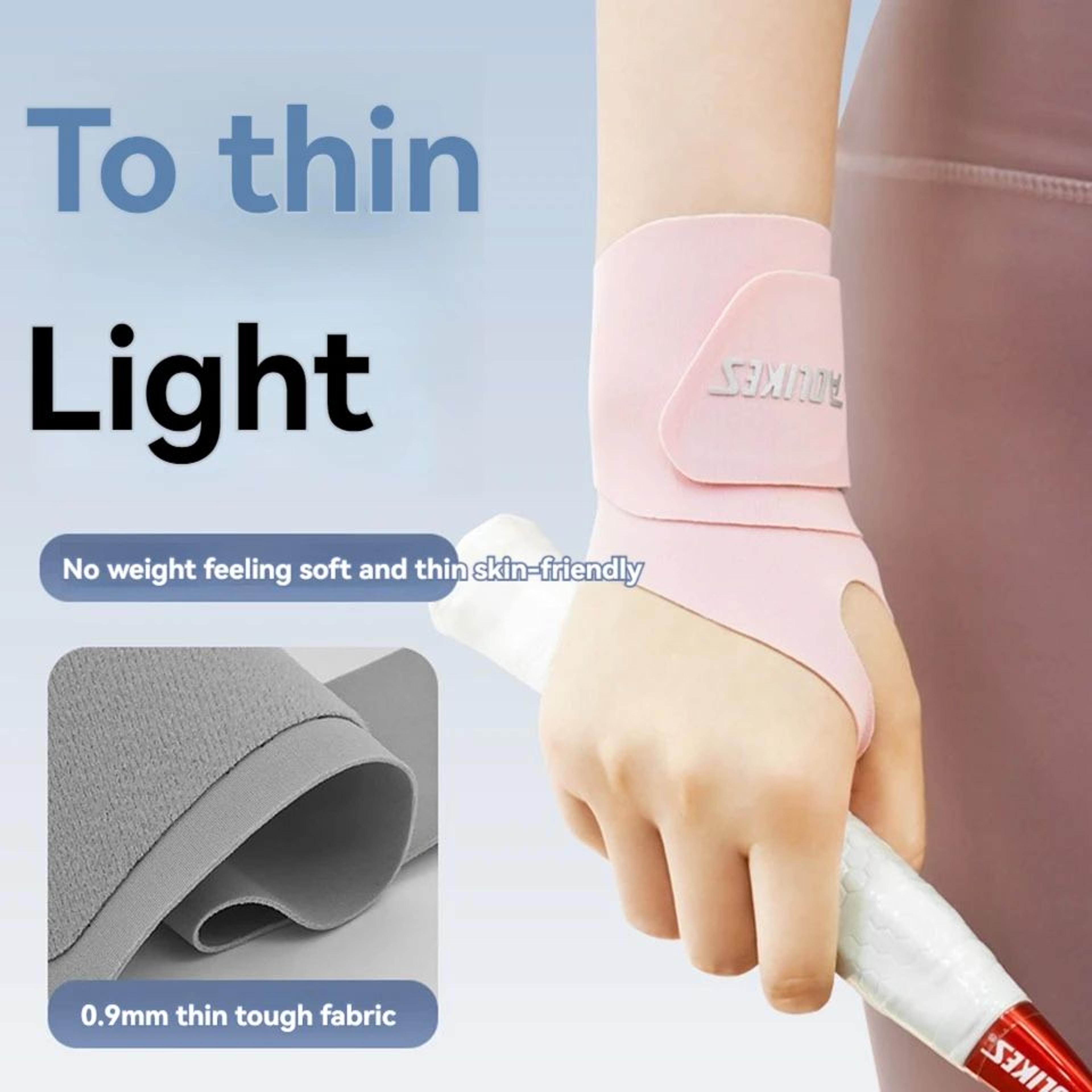 AOLIKES Ultra Thin Adjustable Wrist Support Brace 1