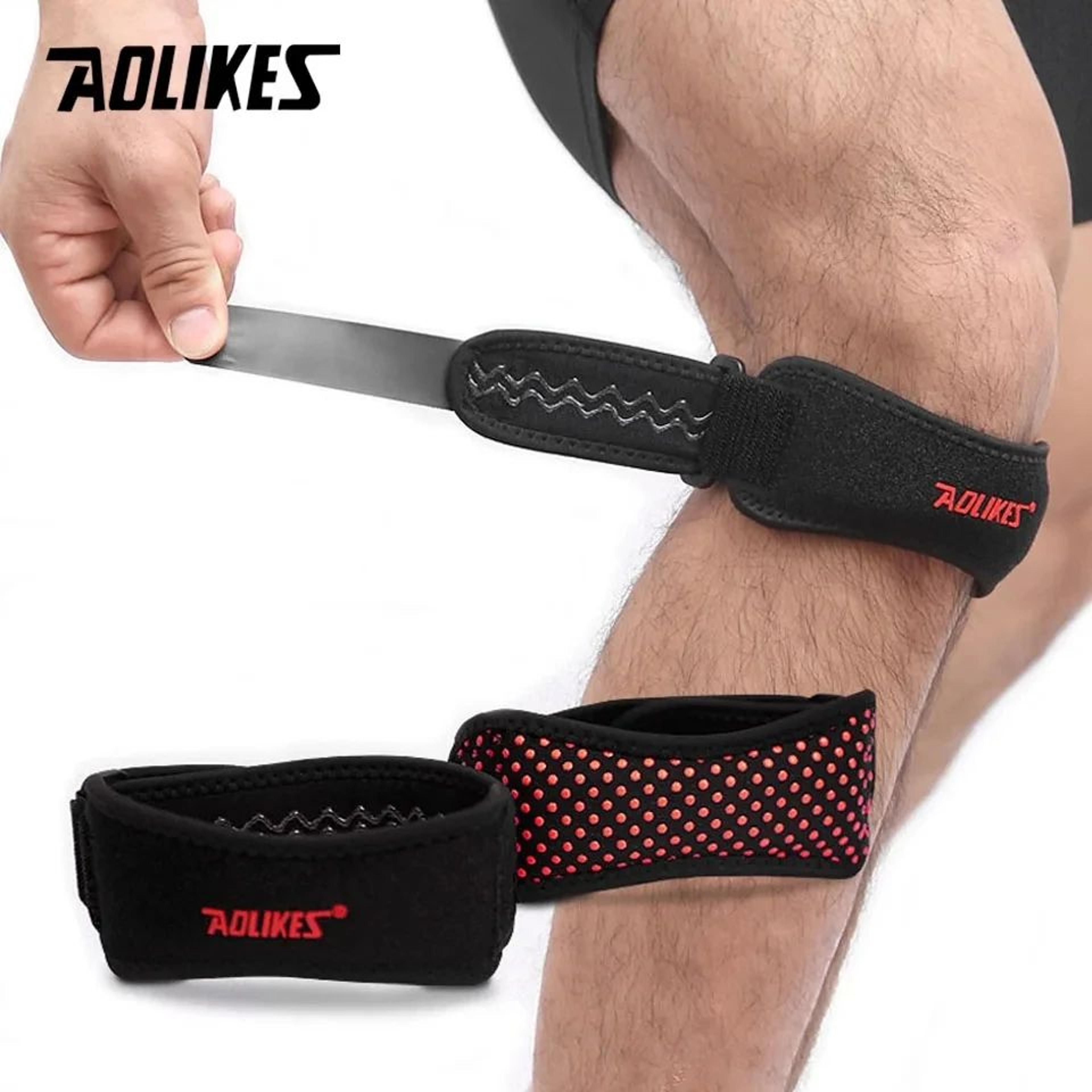 AOLIKES Adjustable Patella Tendon Knee Support Strap 8