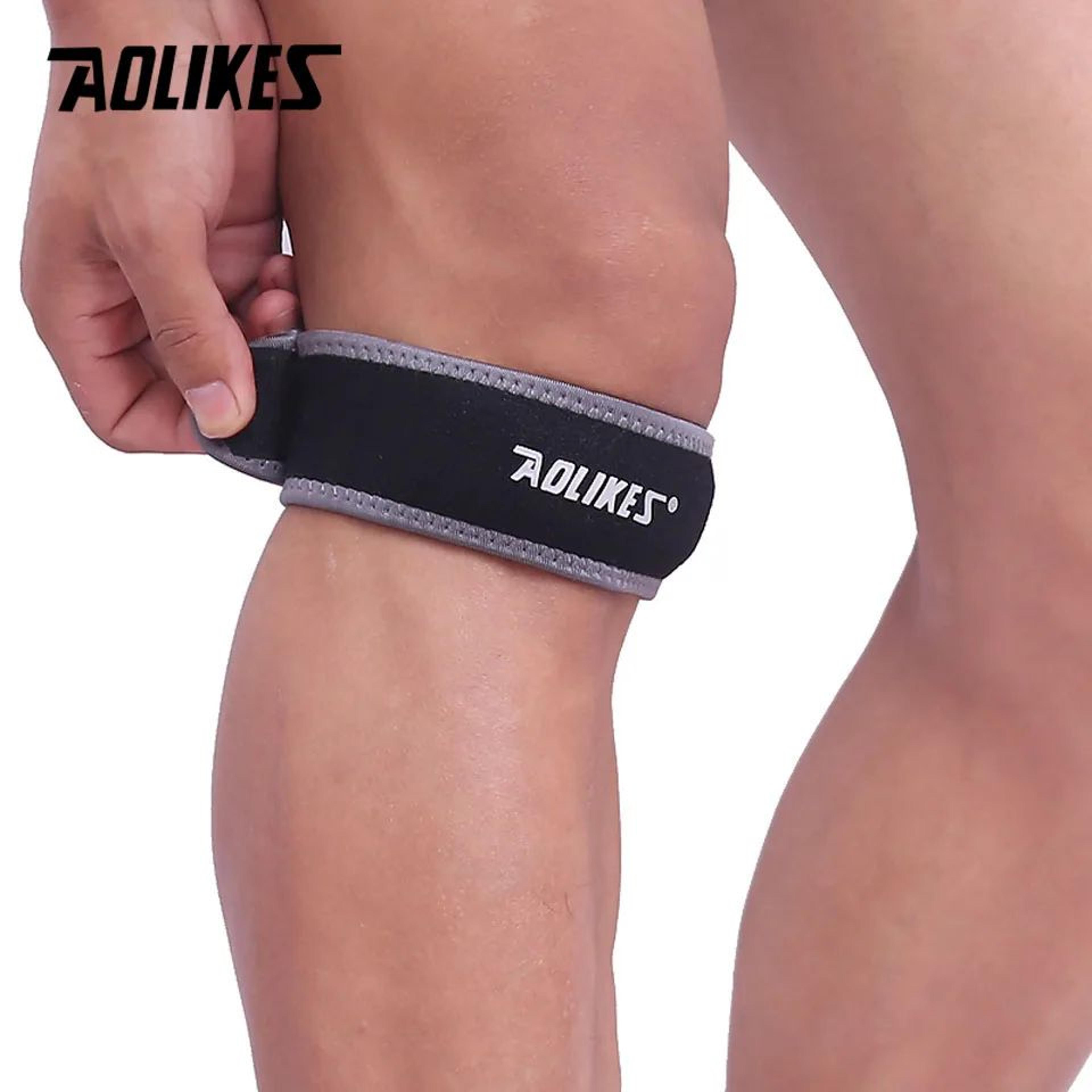 AOLIKES Adjustable Patella Knee Support Strap With Neoprene Cushion 6