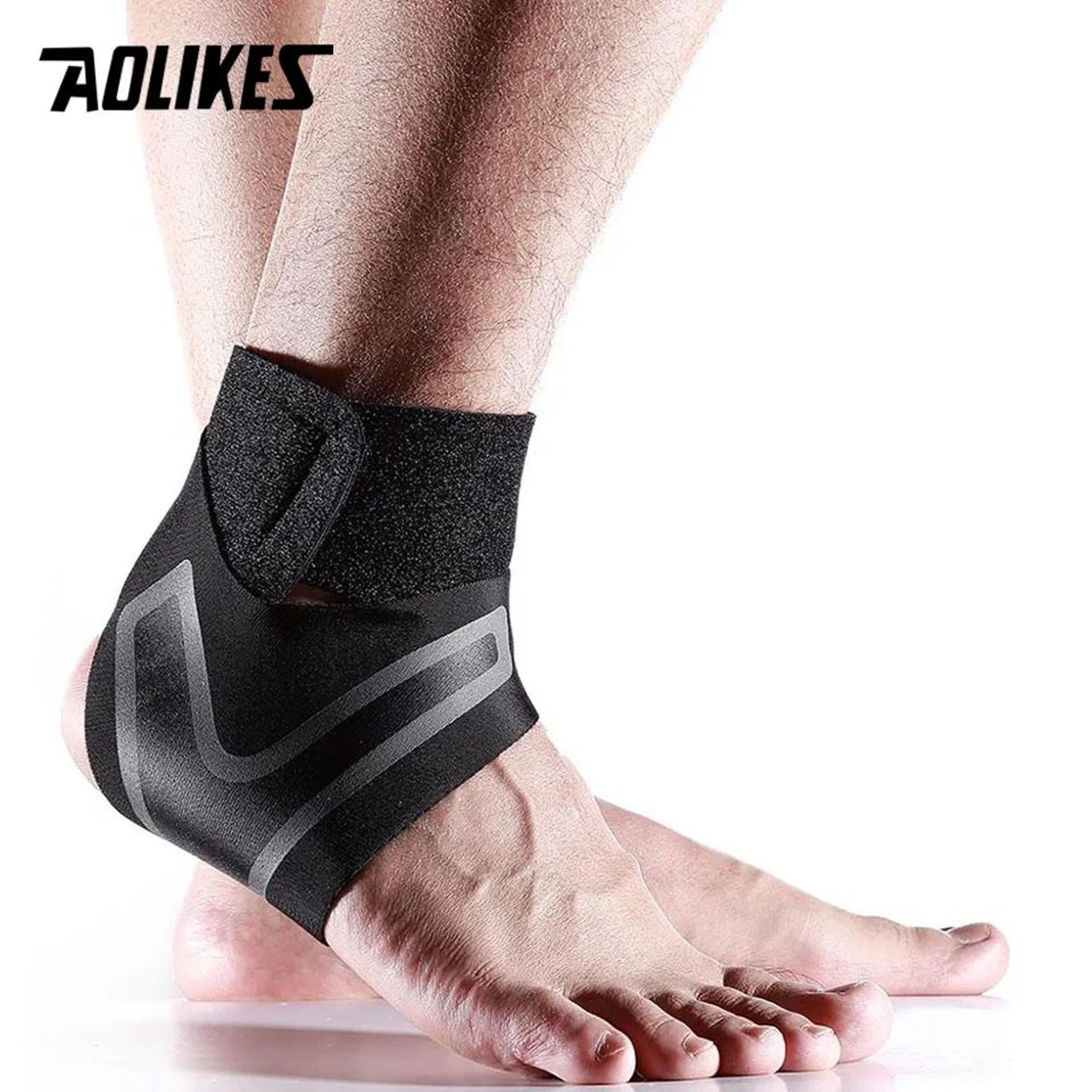 aolikes adjustable elastic ankle support brace for sports
