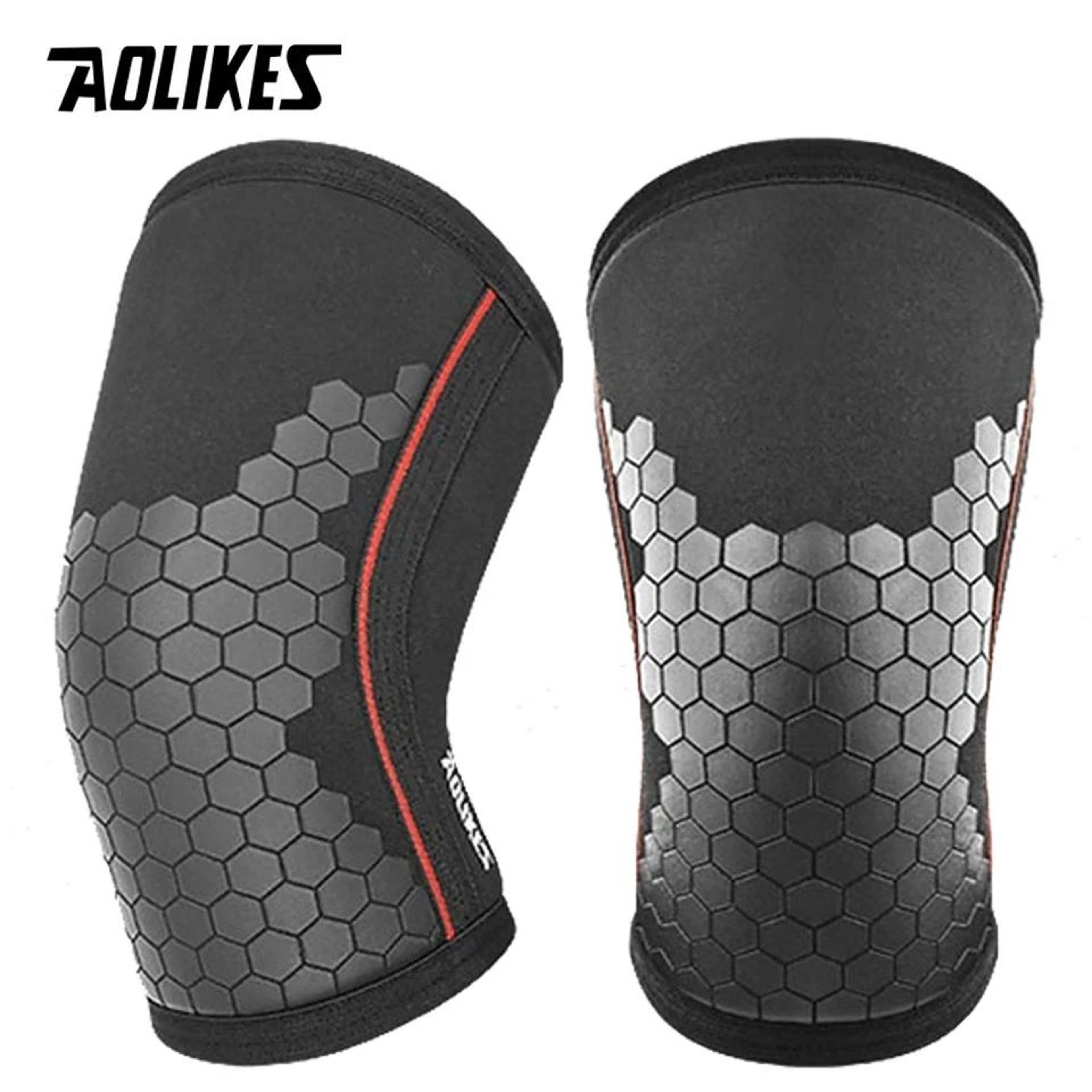 aolikes 7mm knee sleeves for weightlifting and powerlifting pair
