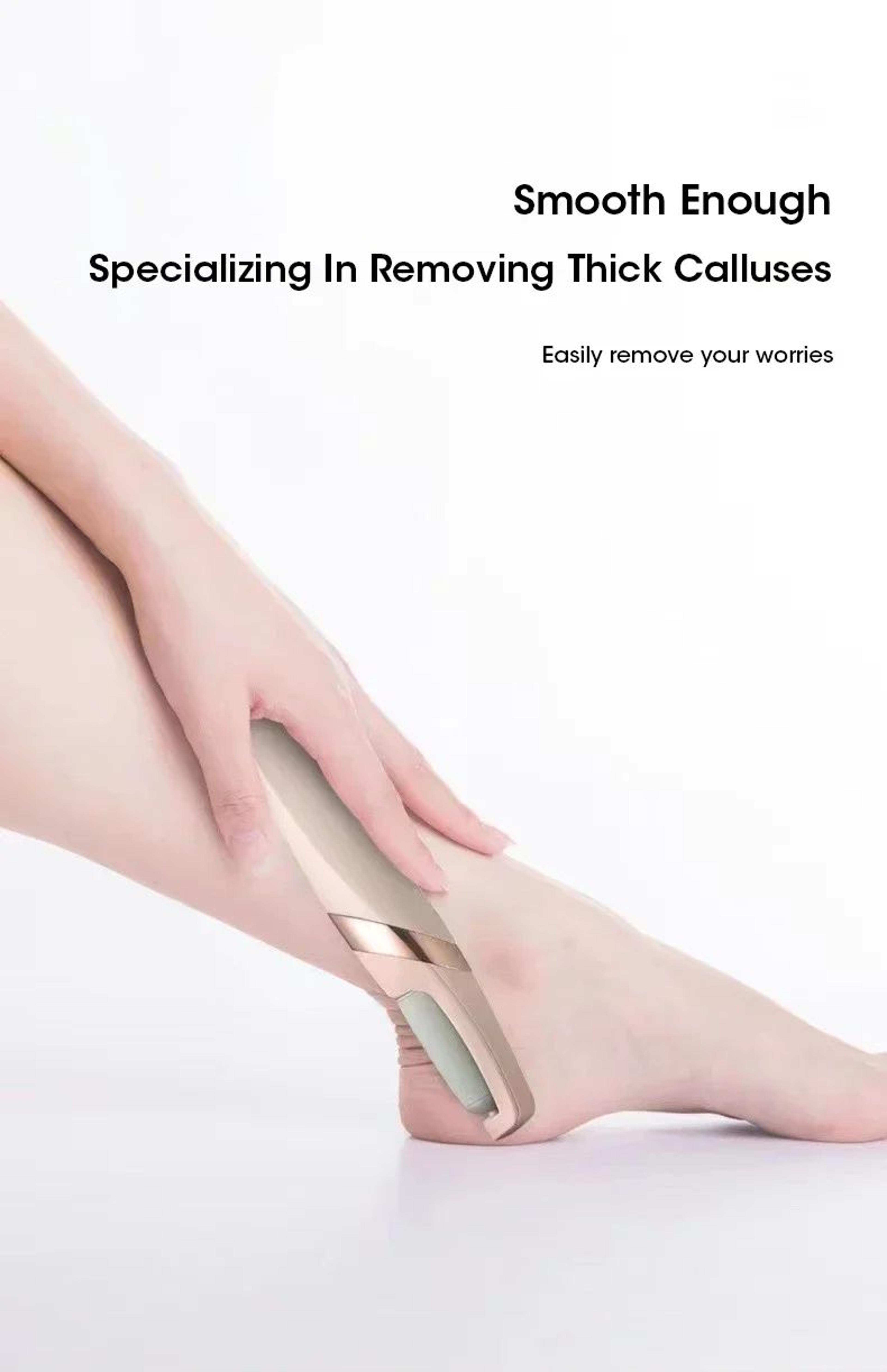 USB Rechargeable Electric Foot Callus Remover Pedicure Tool 10