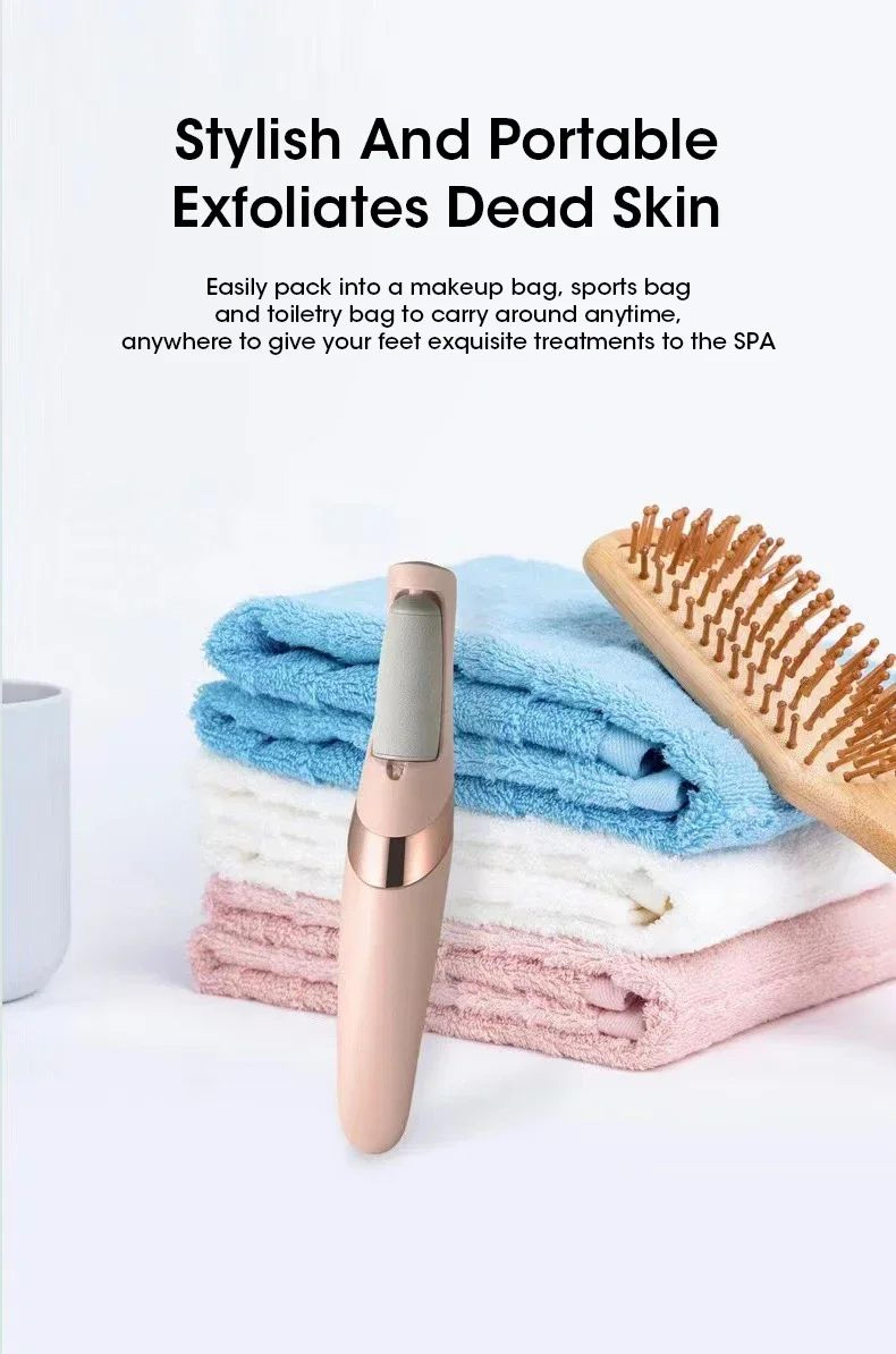 USB Rechargeable Electric Foot Callus Remover Pedicure Tool 12