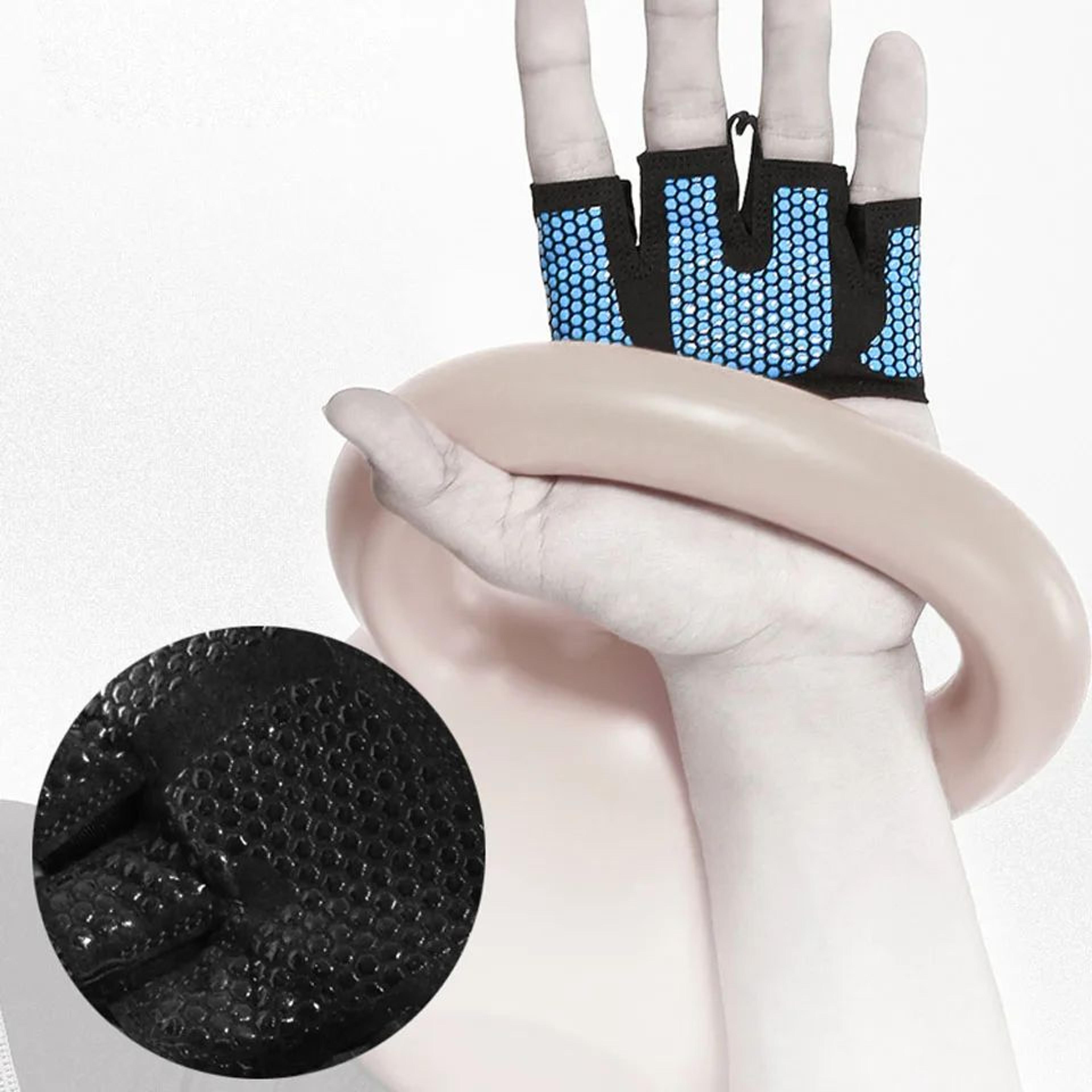 AOLIKES Half Finger Gym Workout Gloves 3