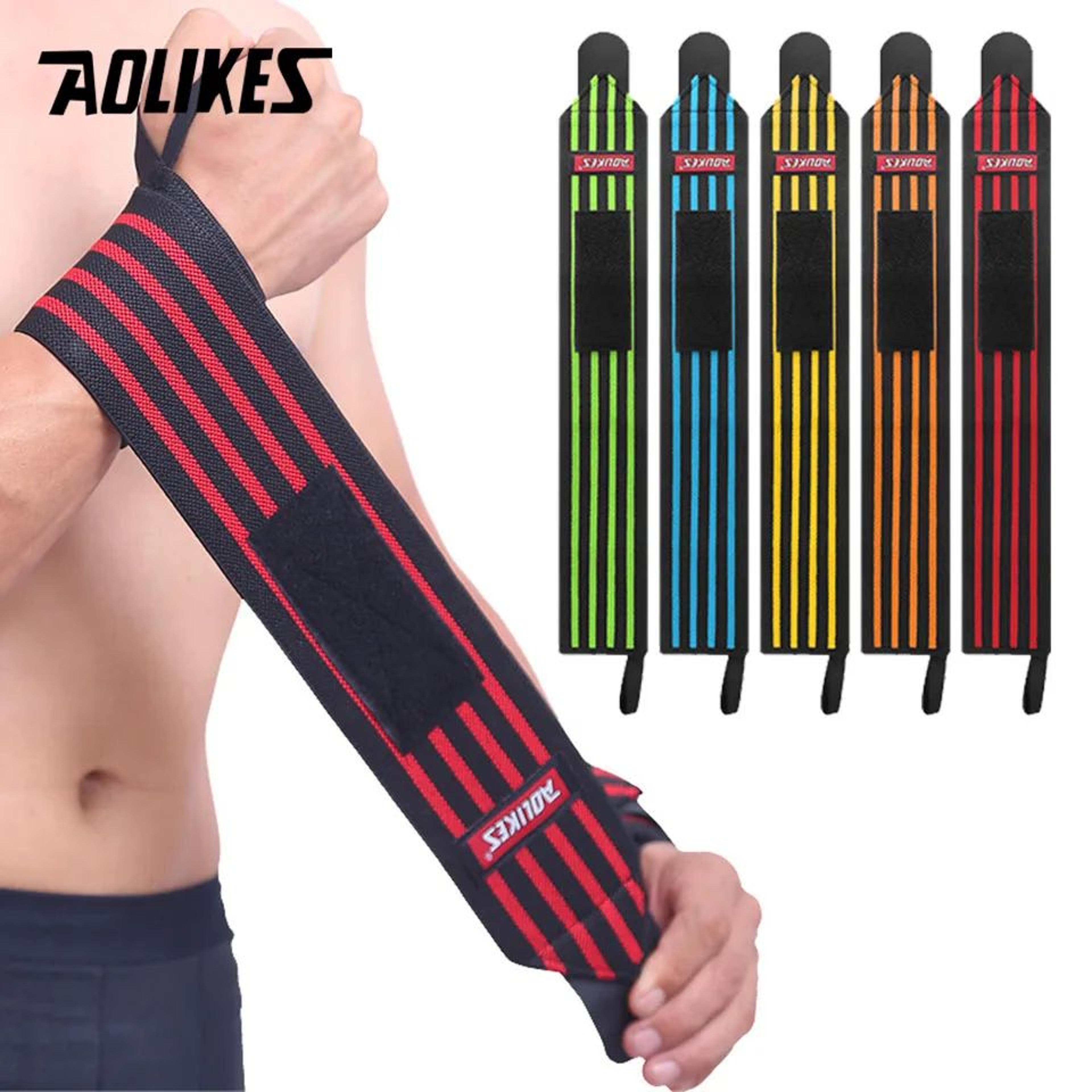 AOLIKES Professional Weightlifting Wrist Wraps 2