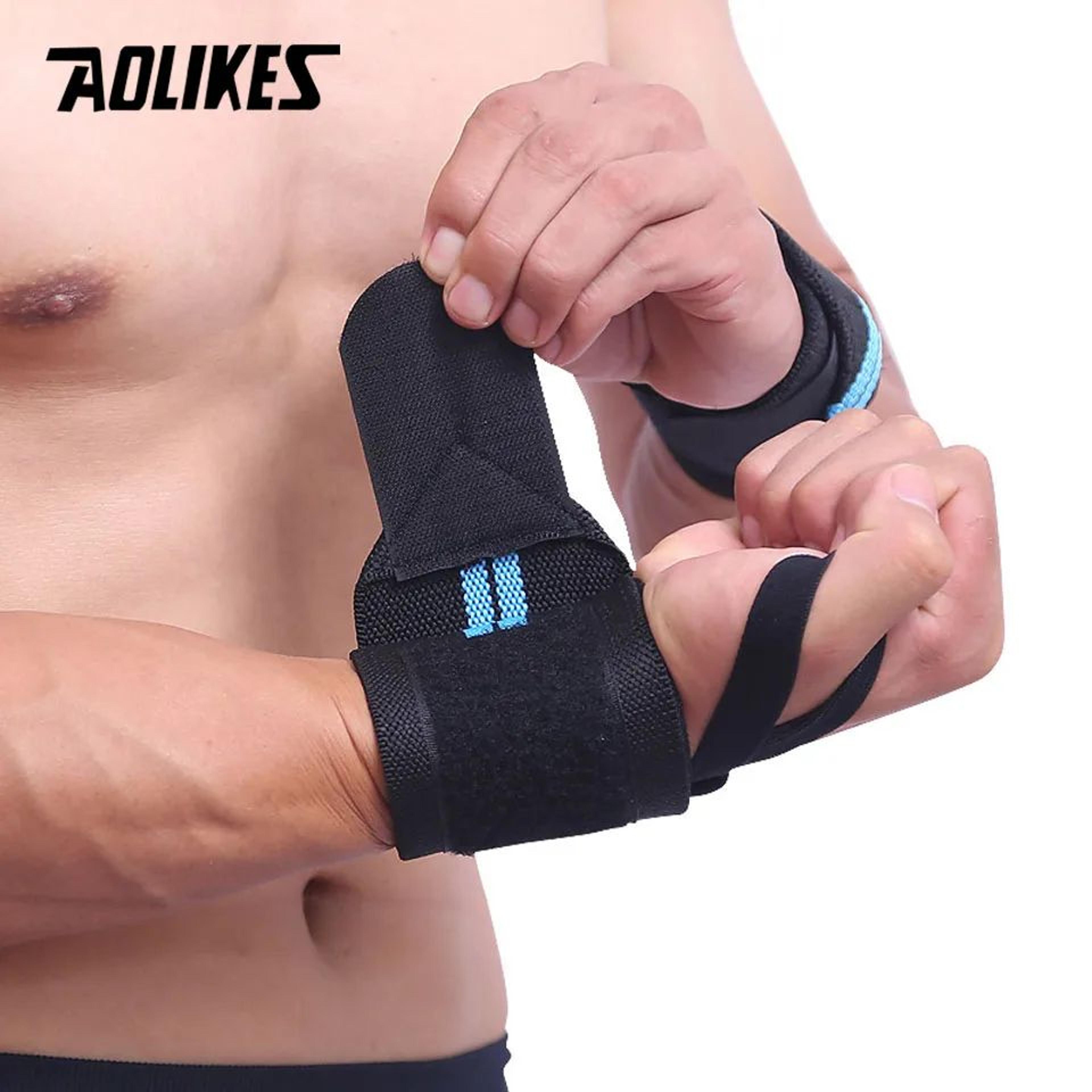 AOLIKES Professional Weightlifting Wrist Wraps 3