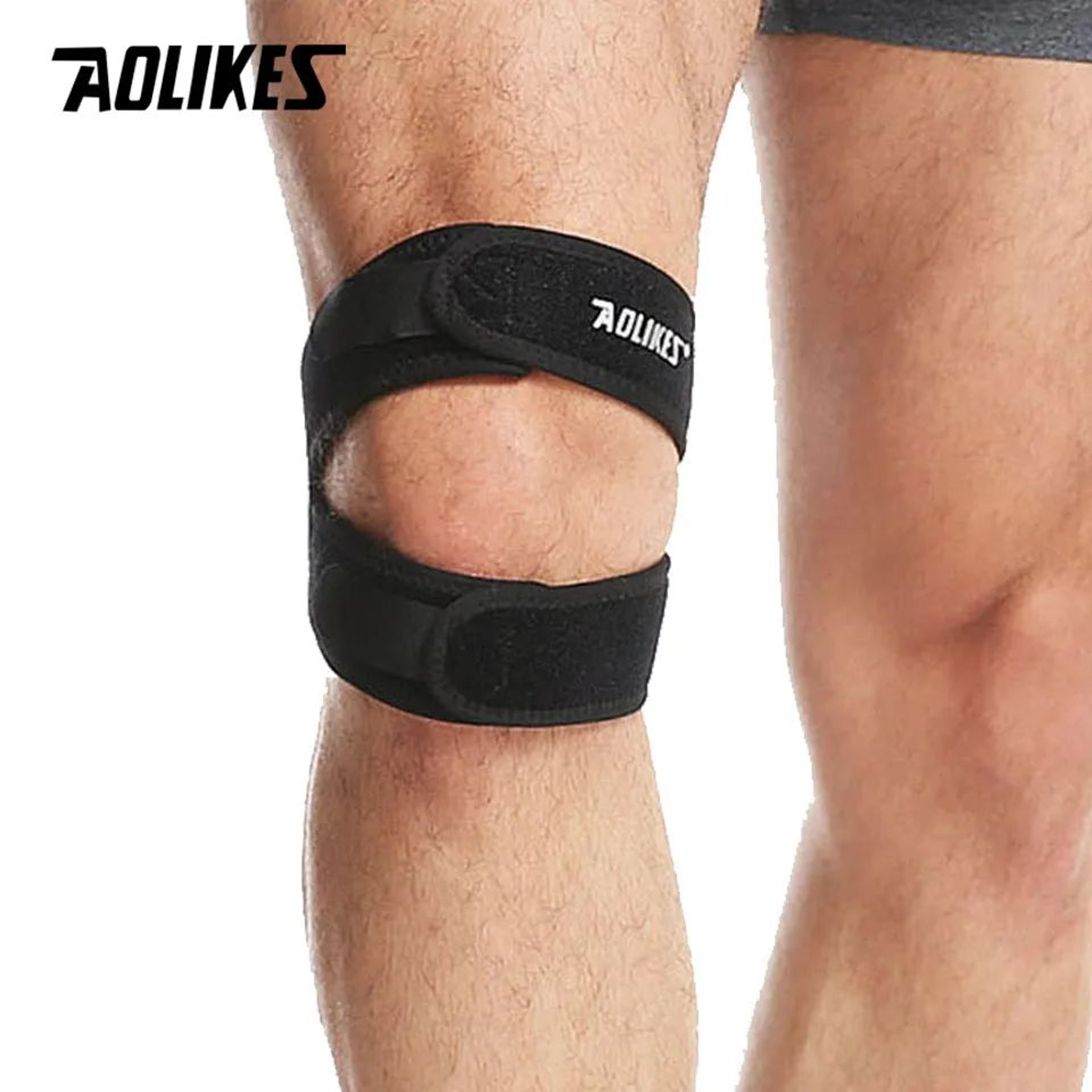 AOLIKES Pressurized Knee Support Compression Sleeve 4