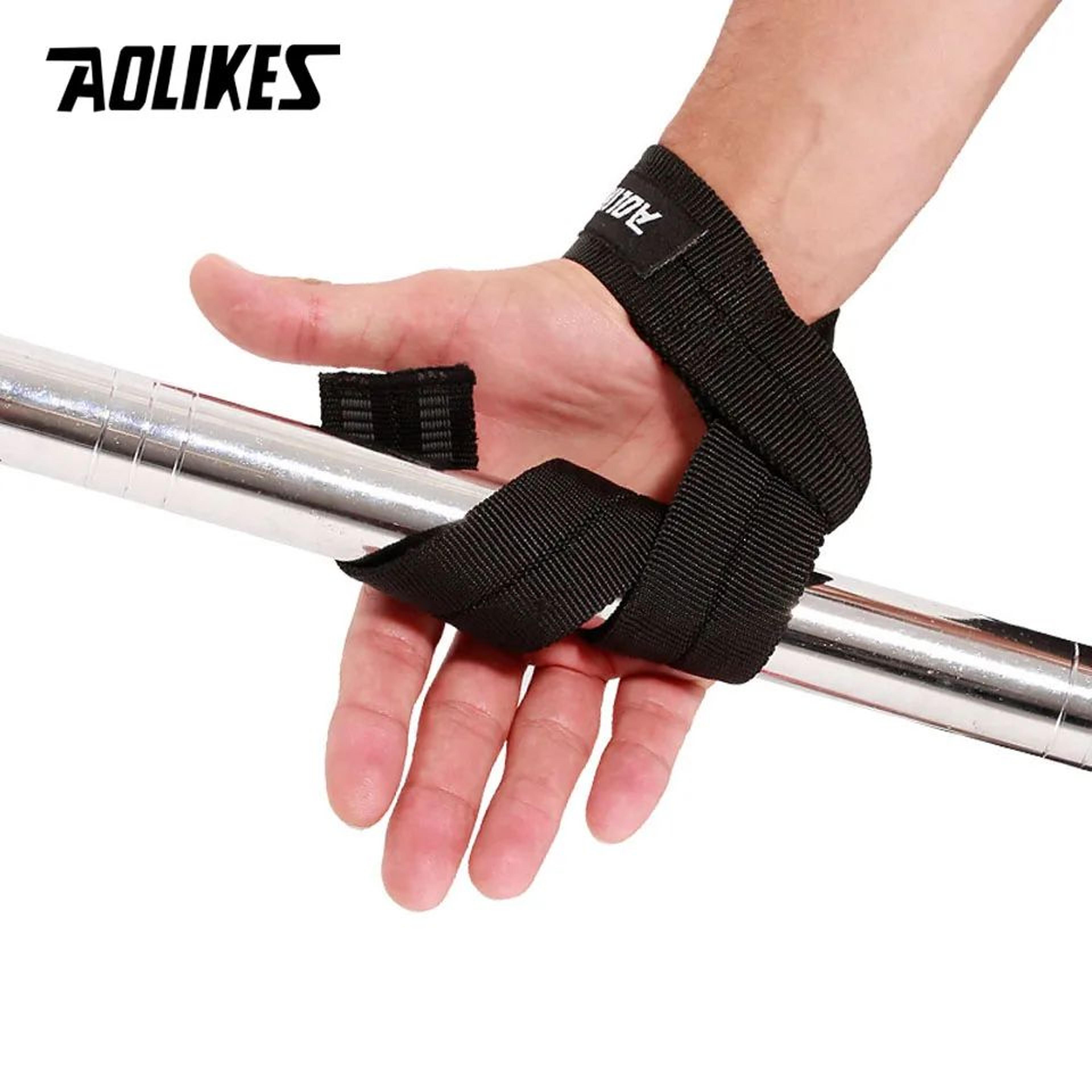 AOLIKES Anti Slip Weight Lifting Wrist Straps 5