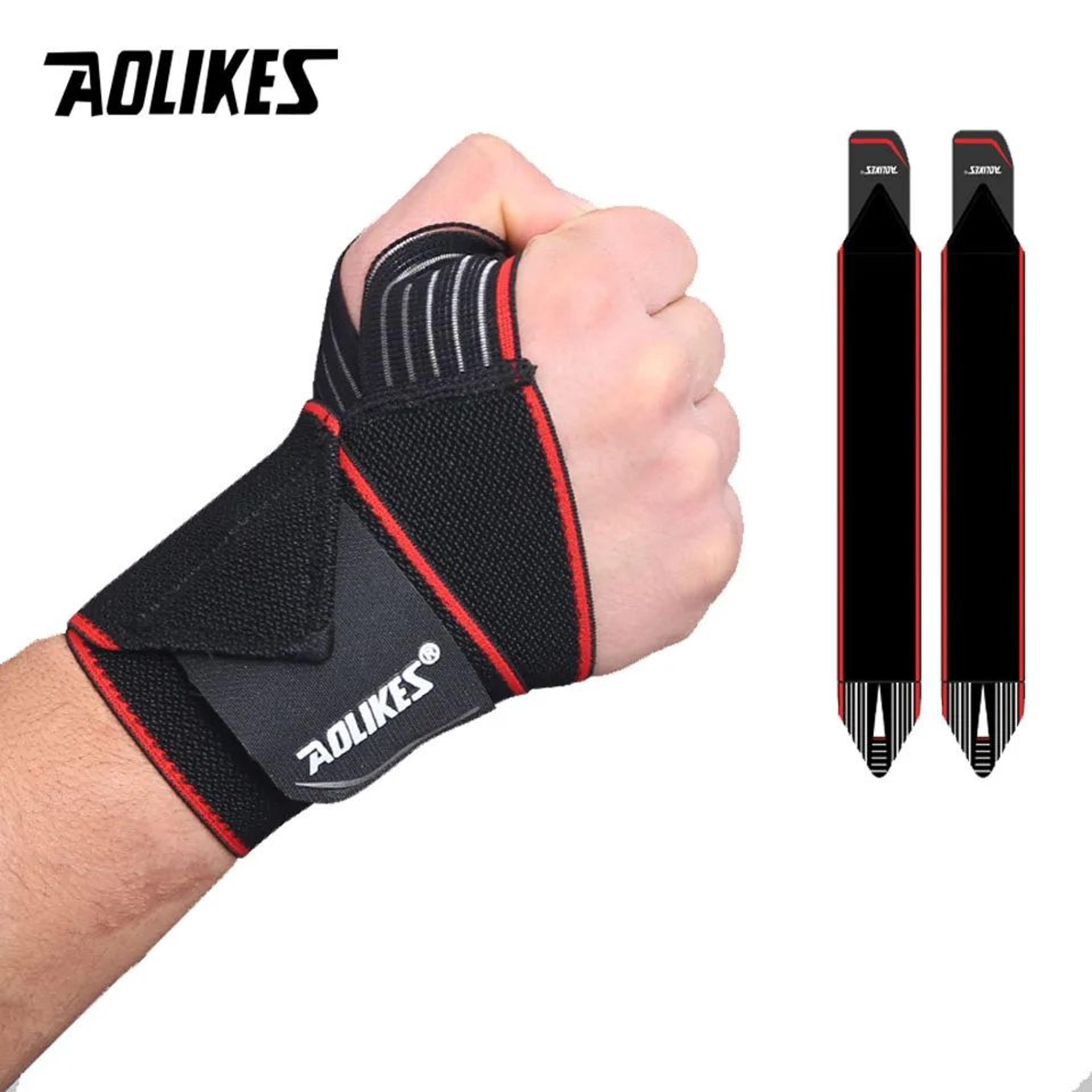 AOLIKES Wrist Brace With Thumb Support Straps 10