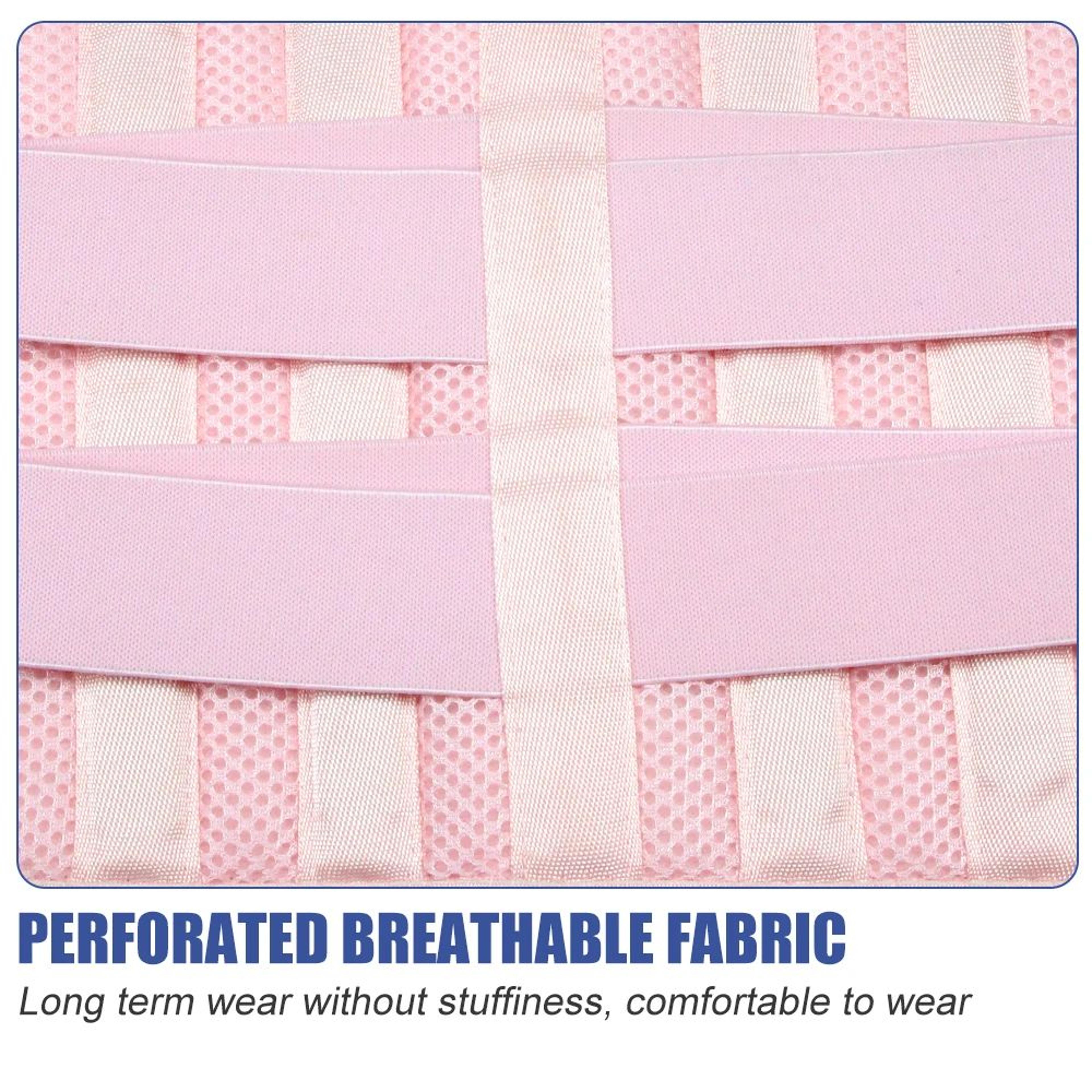 Breathable Lumbar Back Brace With Adjustable Support Straps 9