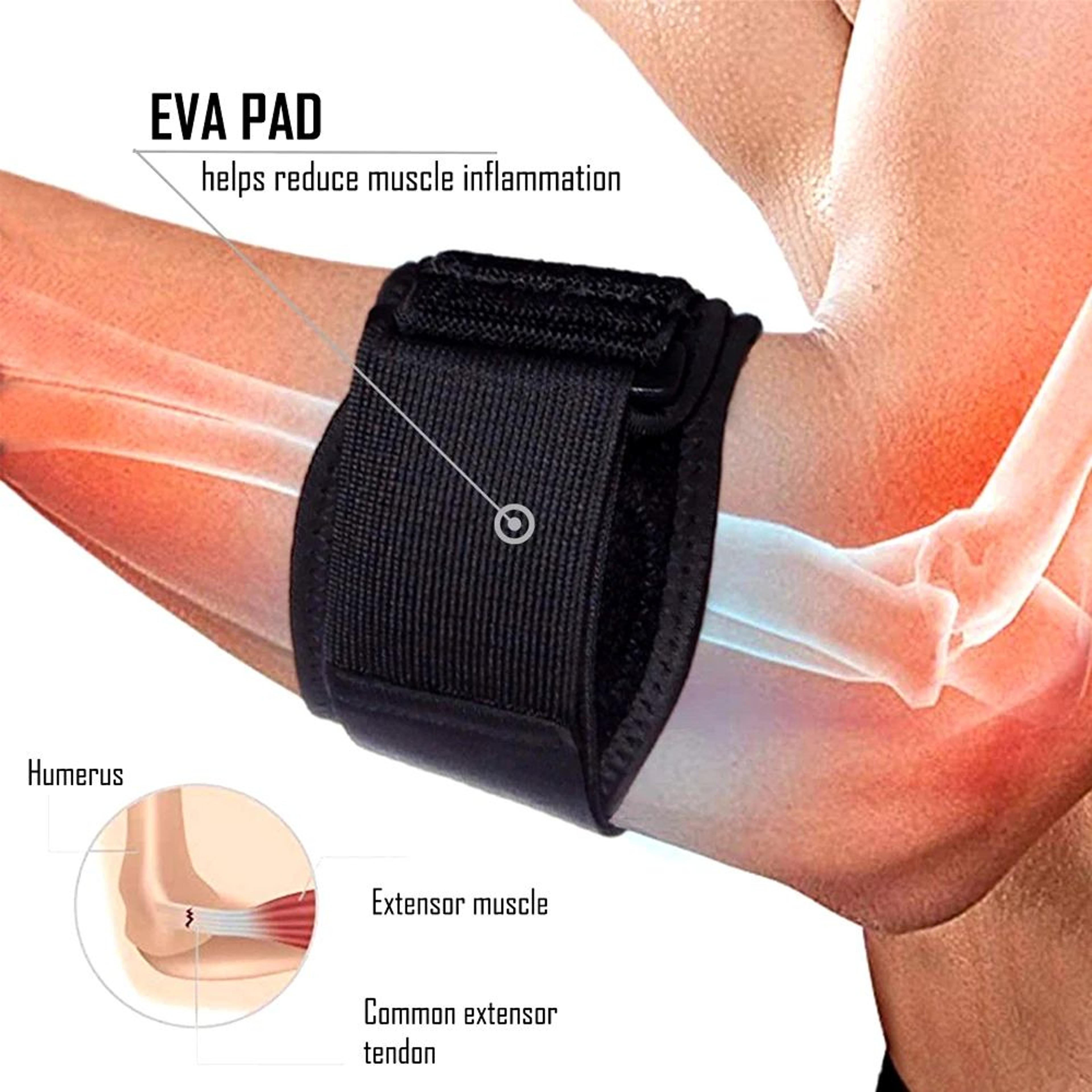 Adjustable Tennis Elbow Brace Counterforce Support Strap 1