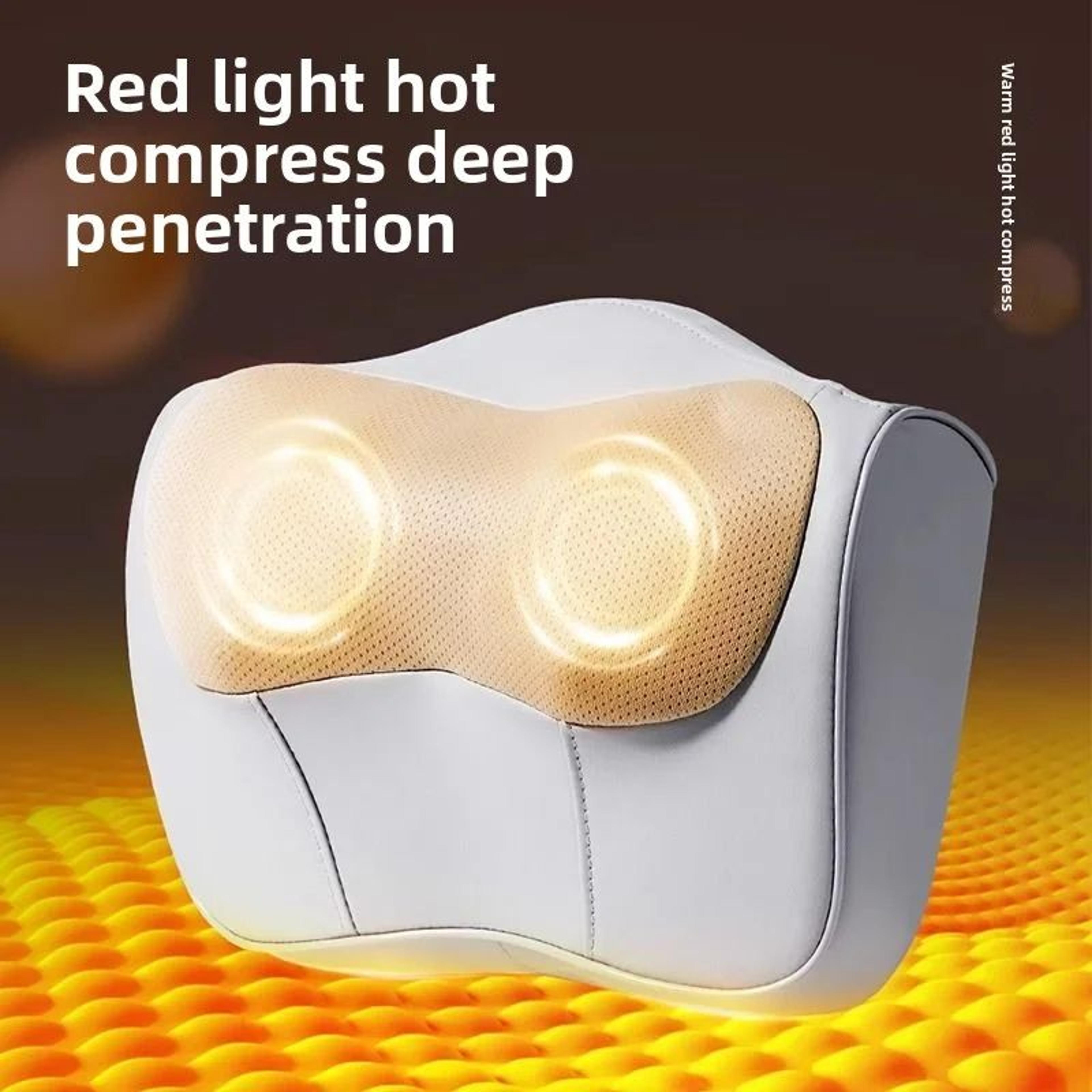 Electric Shiatsu Neck Massage Pillow With Heat Therapy 4
