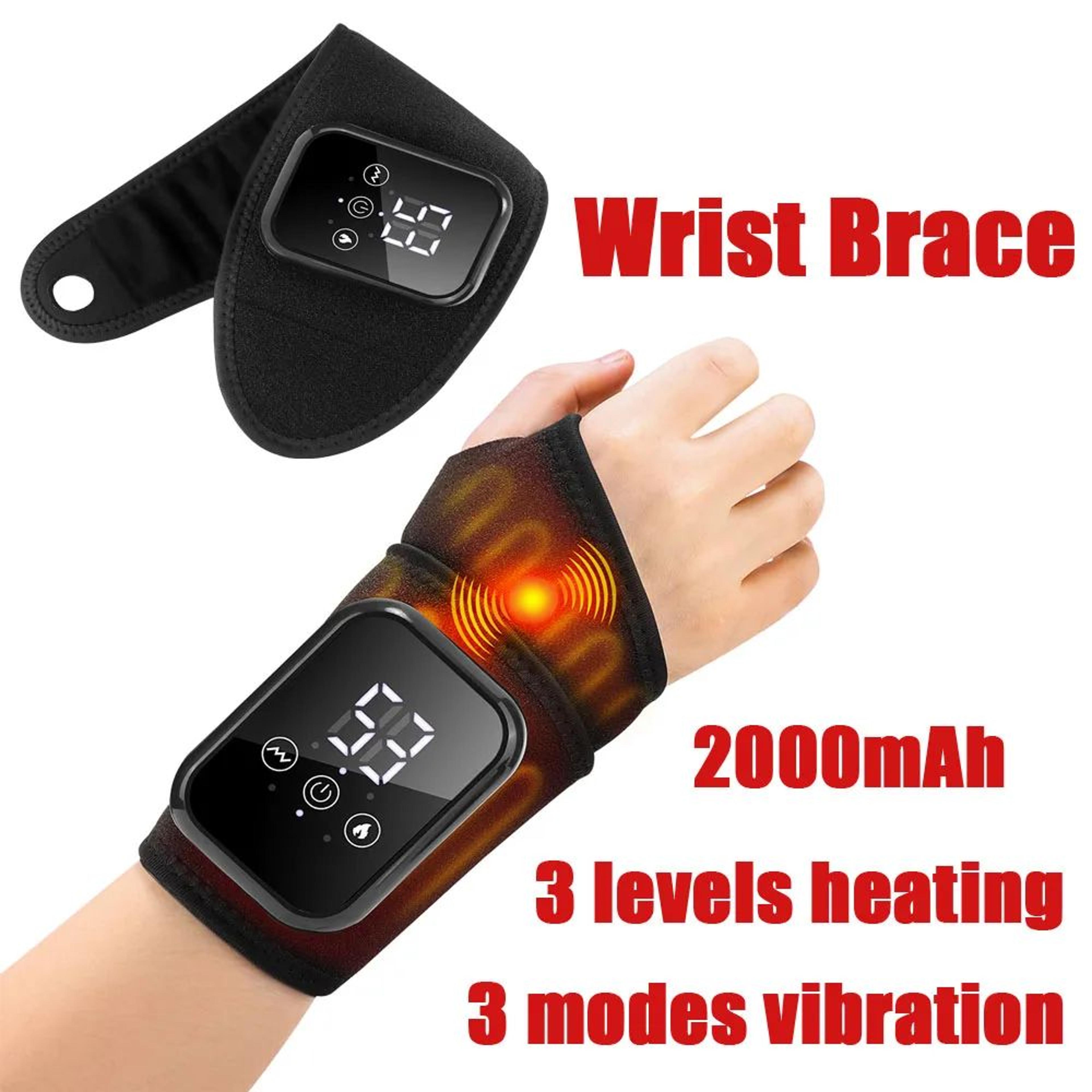 Cordless Heated Ankle Massager Wrap With Vibration And 5 Heat Levels 9