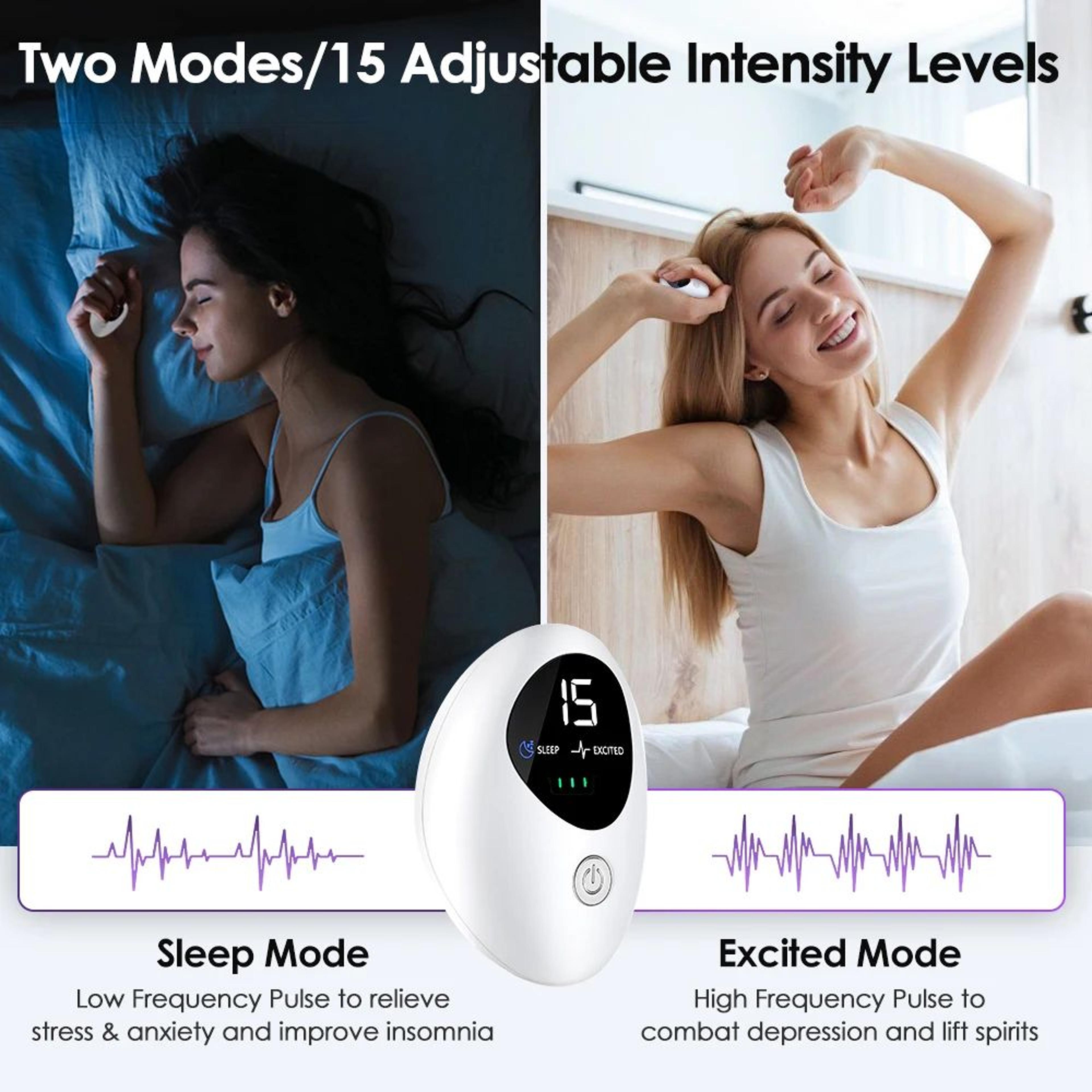 Microcurrent EMS Sleep Aid Device With Palm Pulse Massage 6