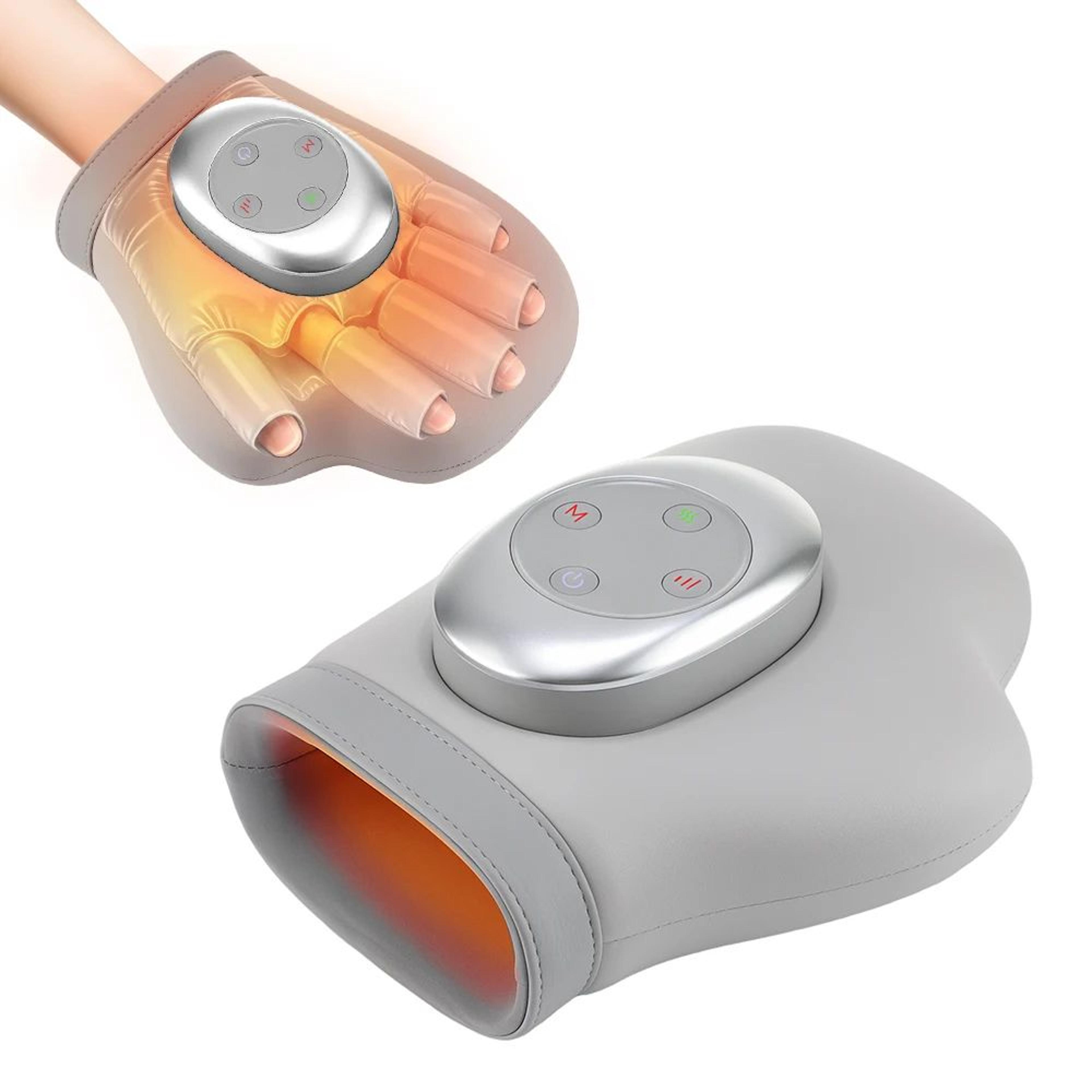 Rechargeable Electric Hand Massager With Heat Air Compression And Shiatsu 10