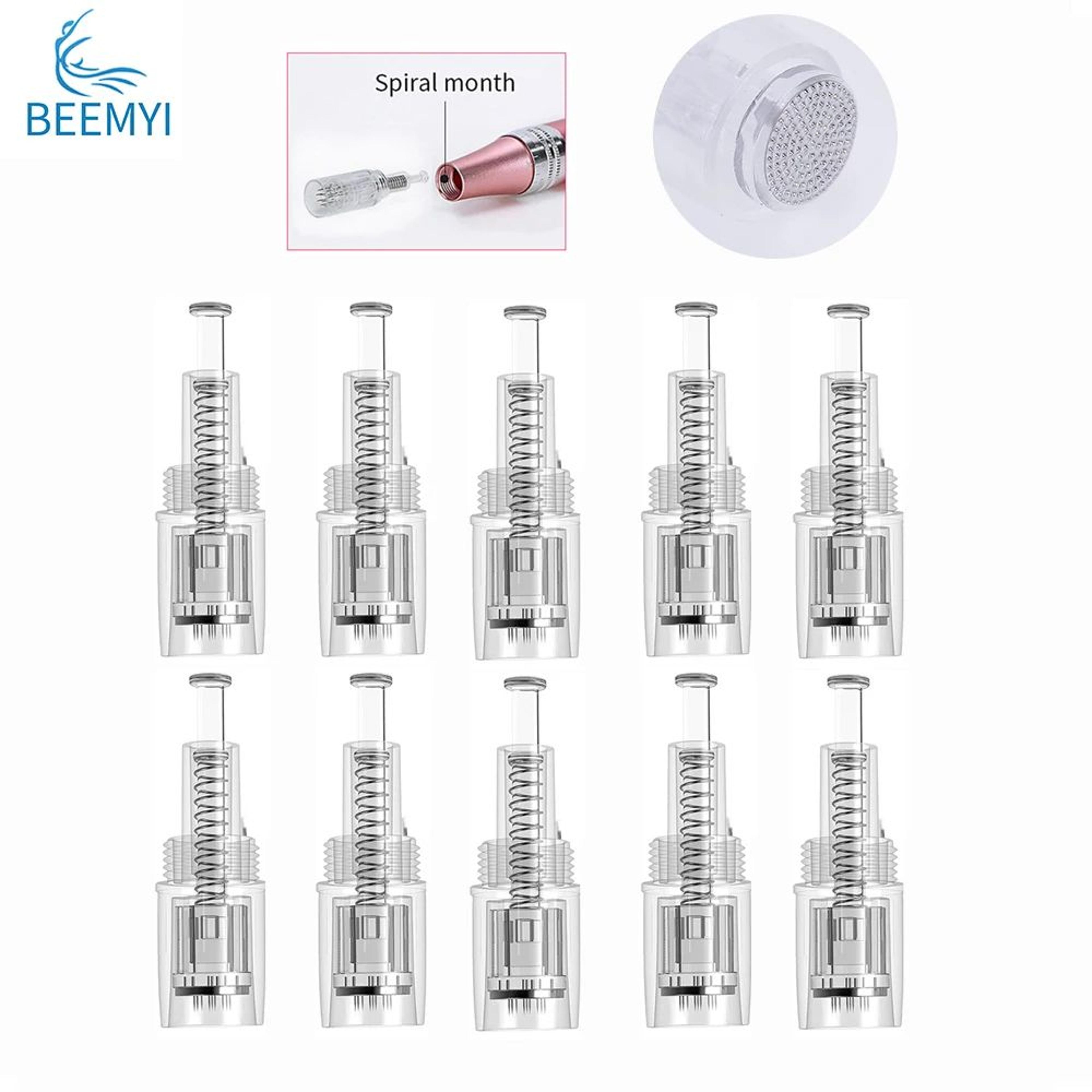 Rechargeable Electric Facial Massager With 4 Interchangeable Heads 8