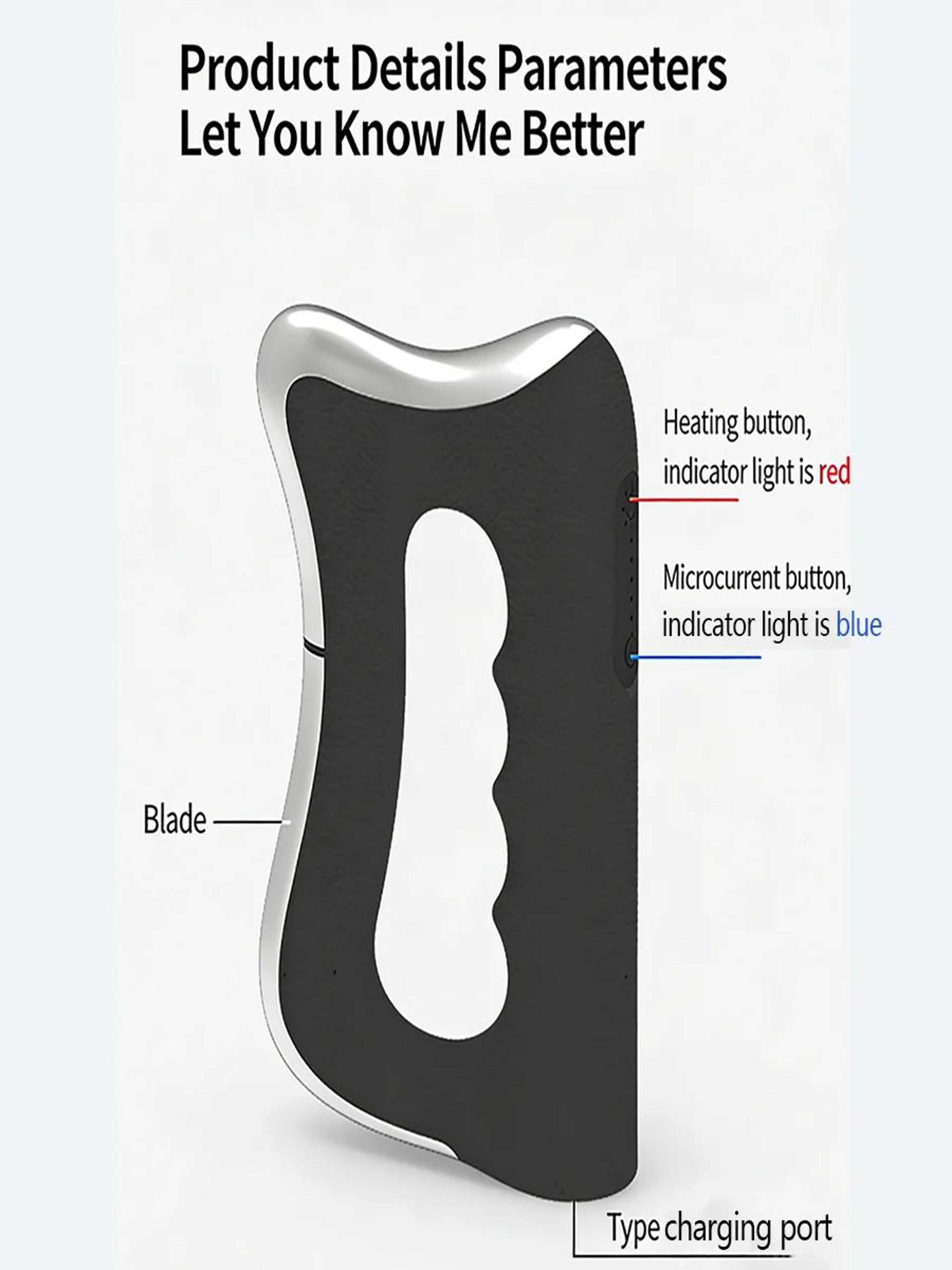 Electric Vibrating Fascia Massage Blade For Muscle Relaxation 7