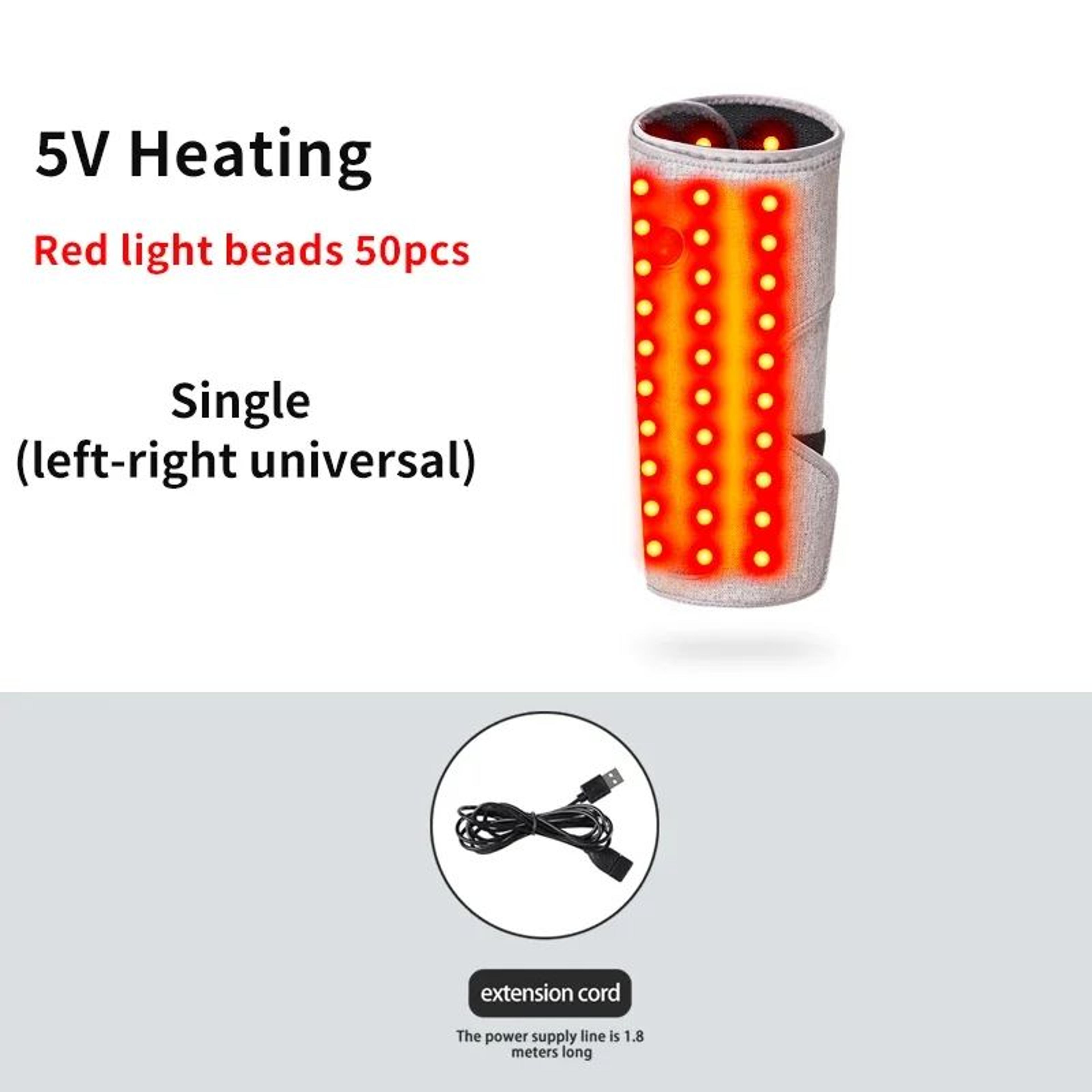 Red Light Heated Calf Massager With Vibration For Leg Muscle Relaxation 6